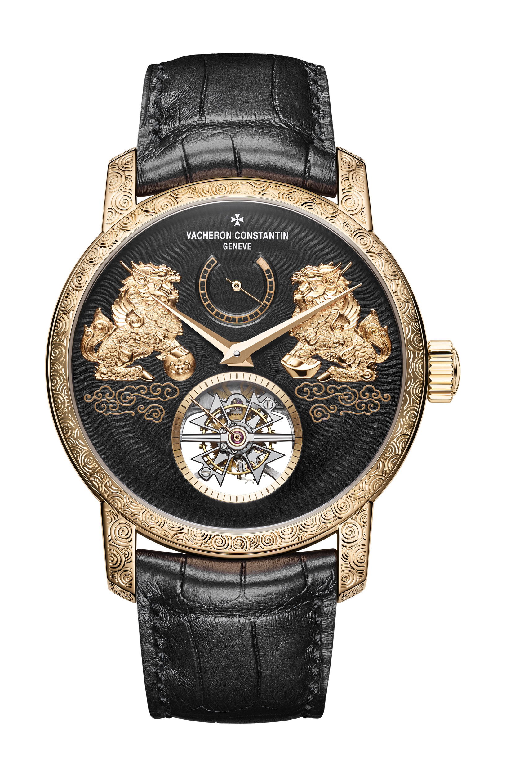 Vacheron Constantin Traditionnelle Tourbillon luxury timepiece - detailed view