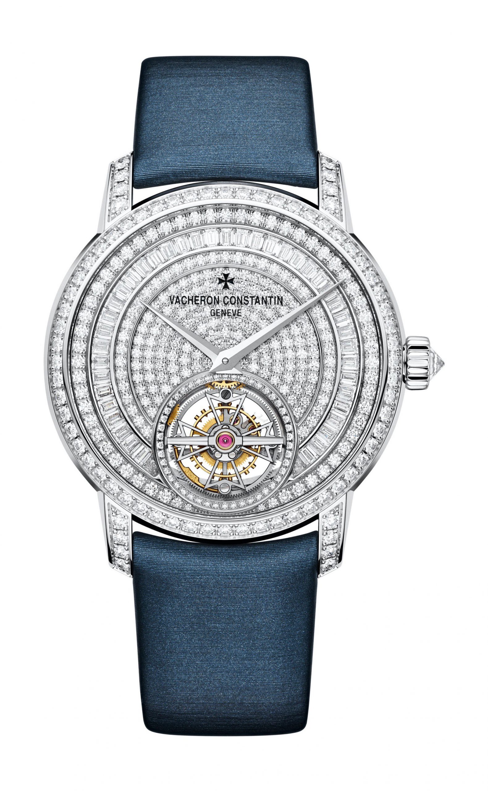 Vacheron Constantin Traditionnelle Tourbillon Jewellery luxury timepiece - detailed view