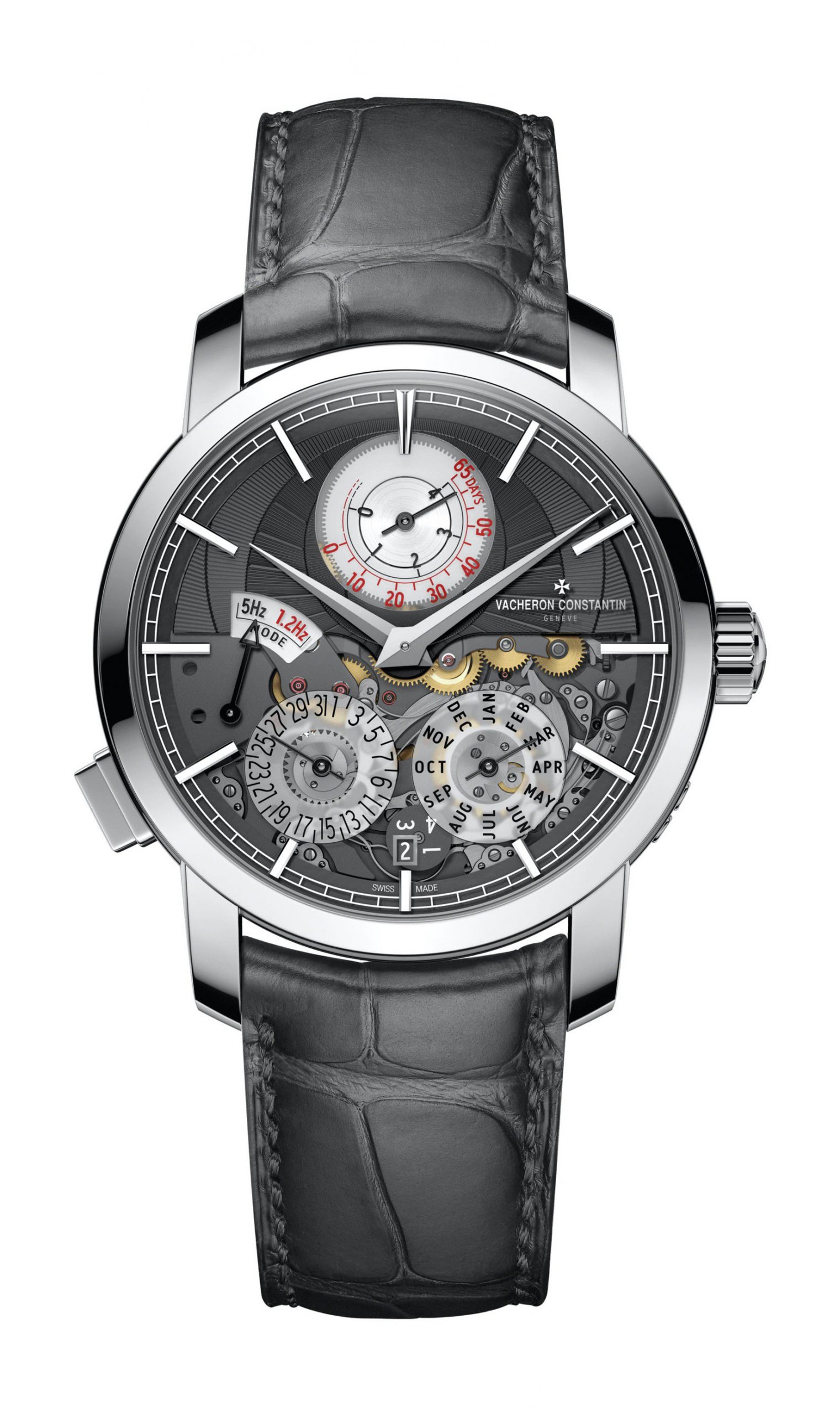 Vacheron Constantin Traditionnelle Twin Beat Perpetual Calendar luxury timepiece - detailed view