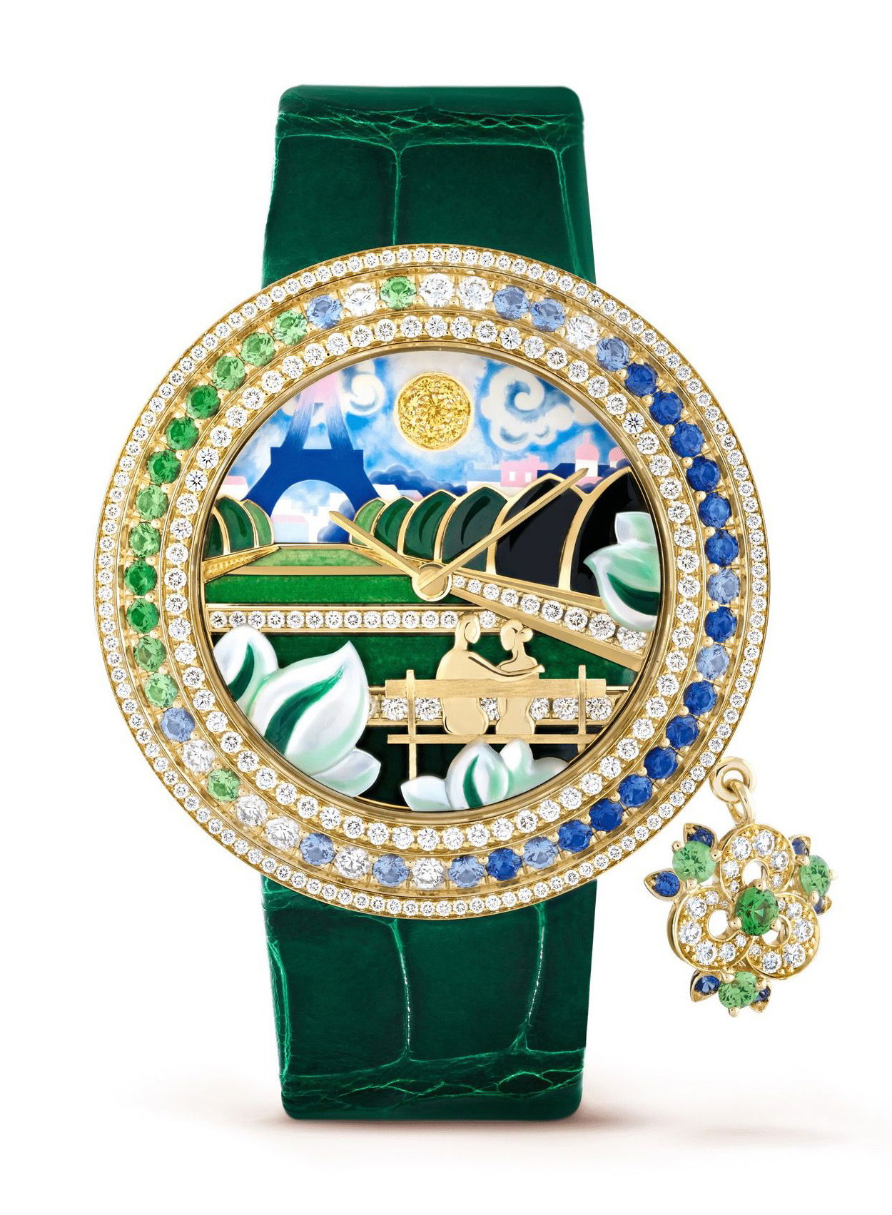 Van Cleef and Arpels Charms Romance Parisienne Promenade watch
