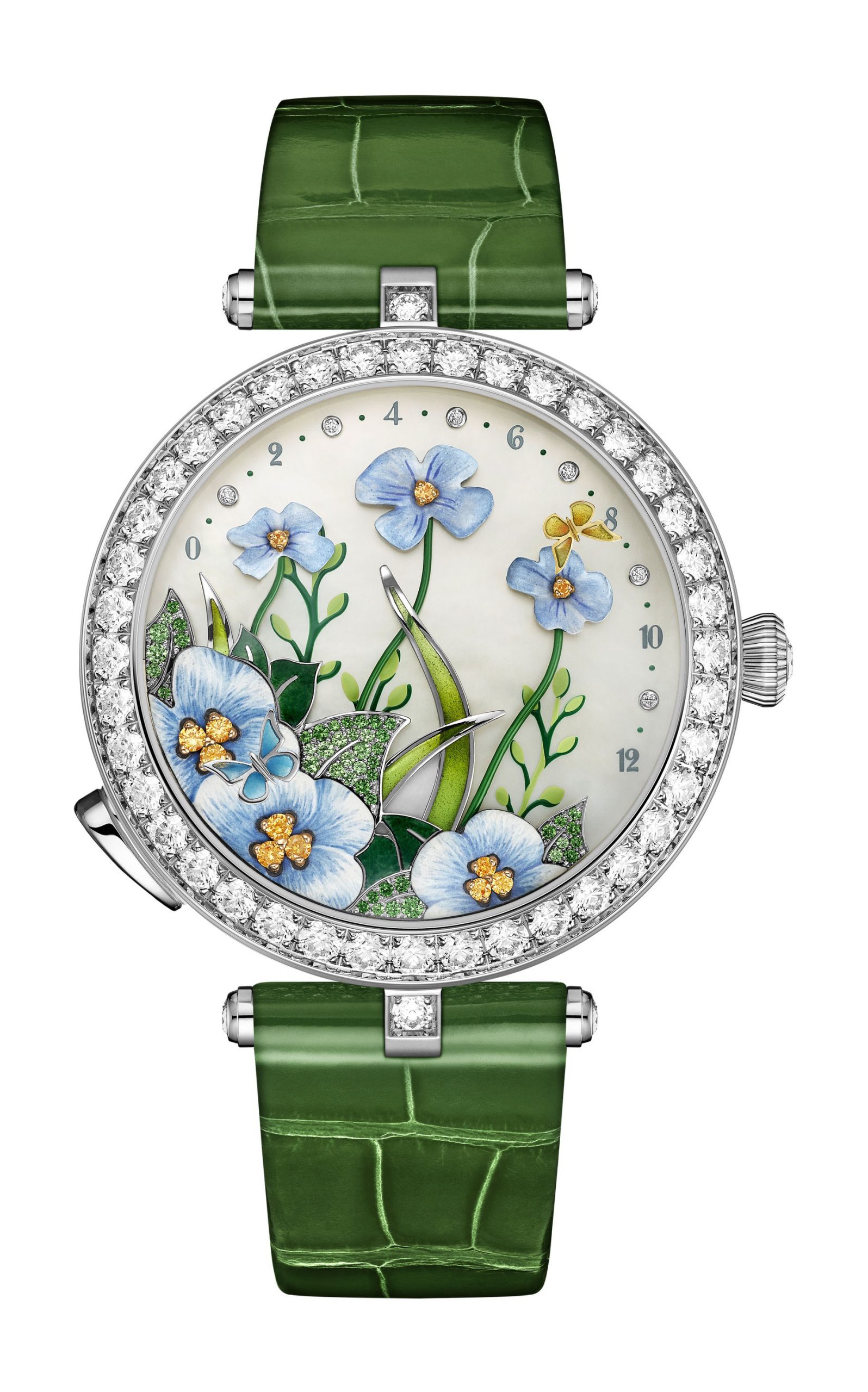 Van Cleef & Arpels Lady Arpels Brise D’Eté luxury timepiece - detailed view