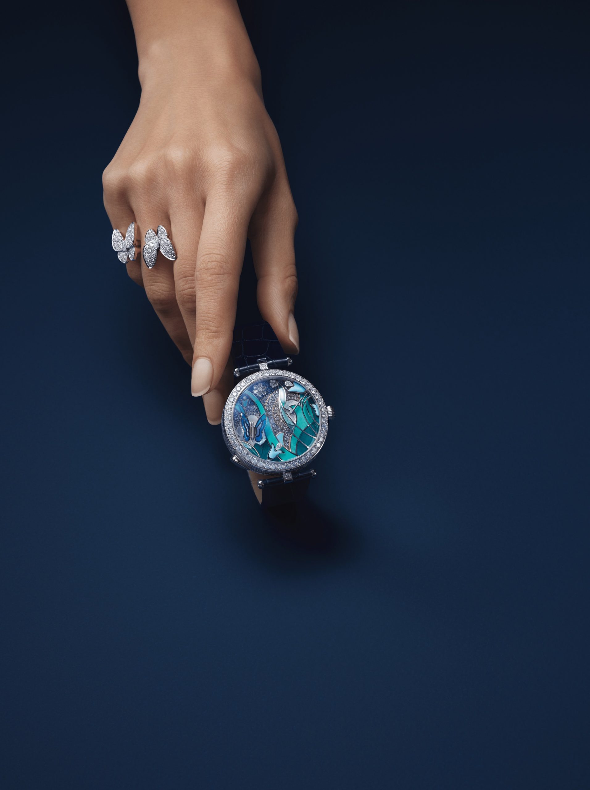 Van Cleef & Arpels Lady Arpels Papillon Automate Watch - View 3
