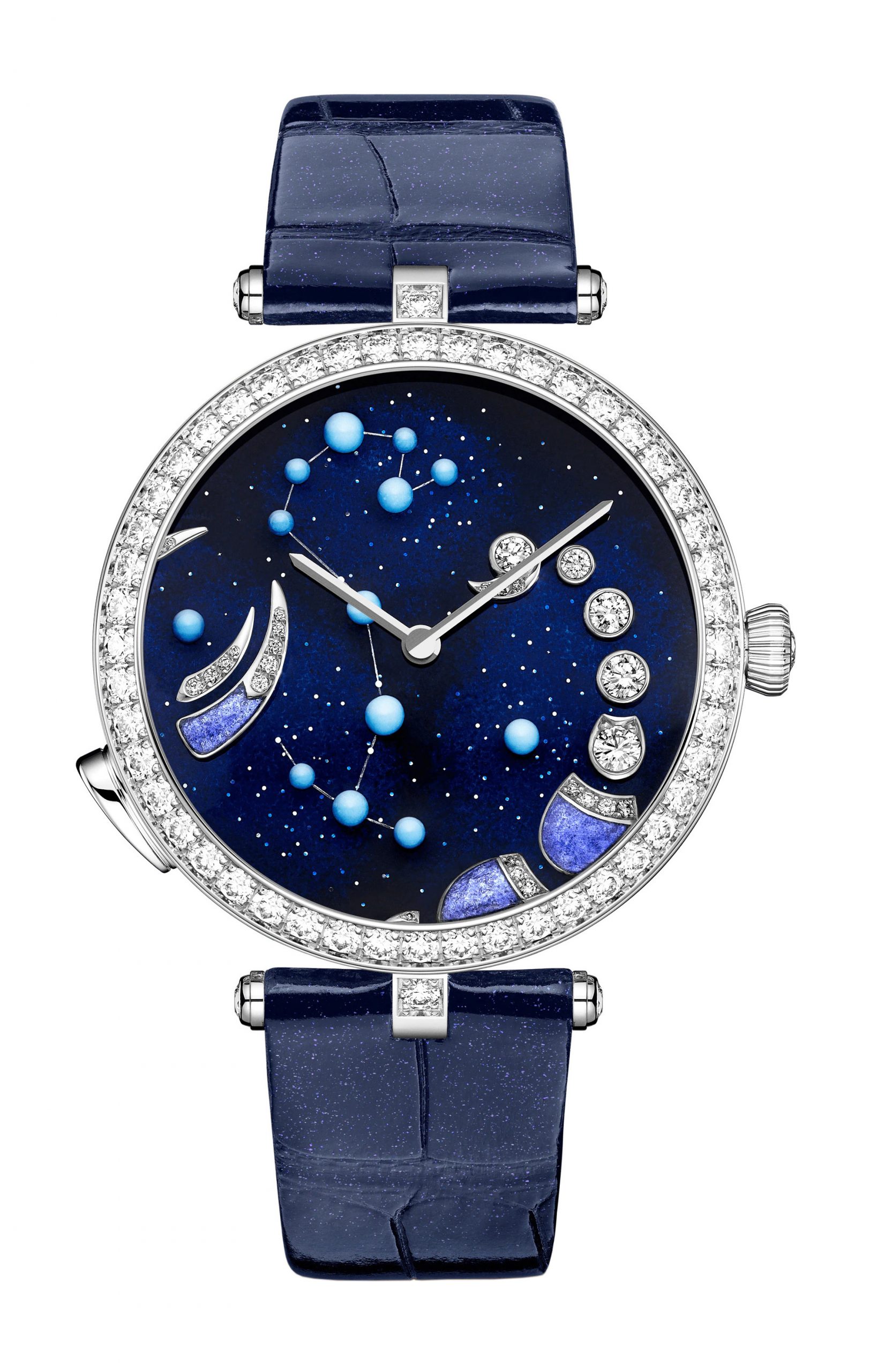 Van Cleef & Arpels Lady Arpels Zodiac Lumineux Scorpio Watch luxury timepiece - detailed view