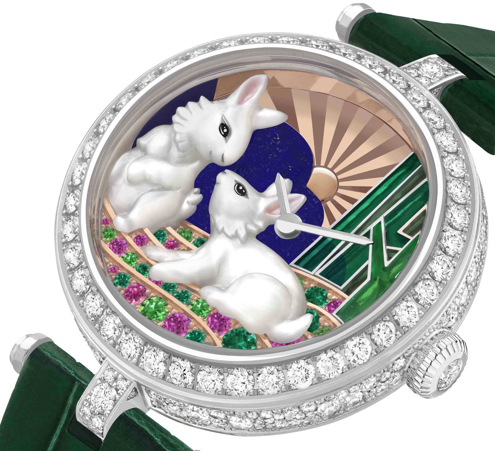 Van Cleef & Arpels Lady Duo de Lapins Watch - View 2