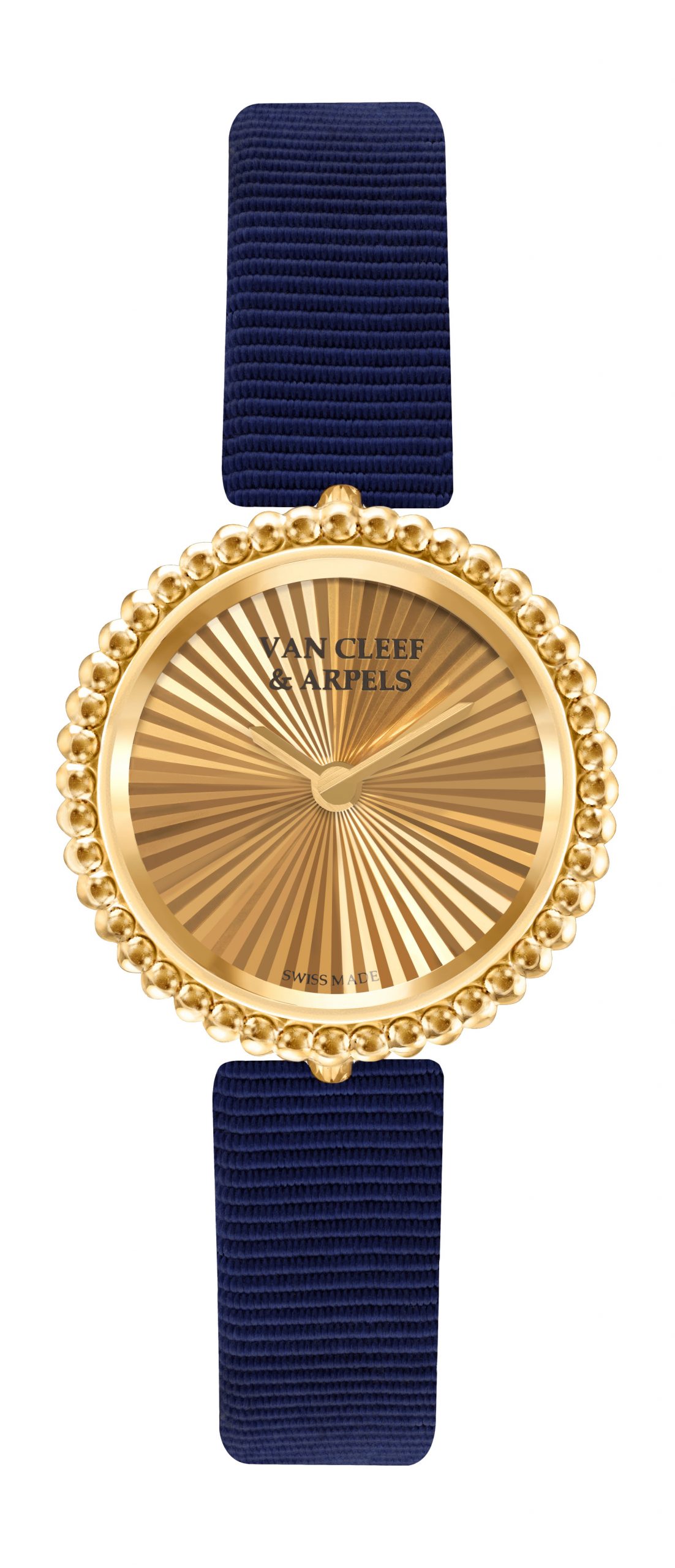 Van Cleef & Arpels Perlée luxury timepiece - detailed view