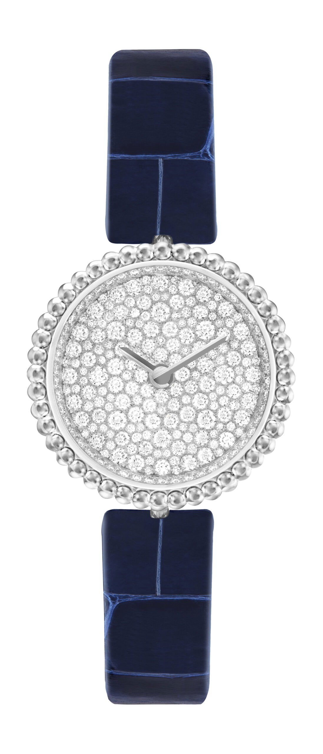 Van Cleef & Arpels Perlée luxury timepiece - detailed view