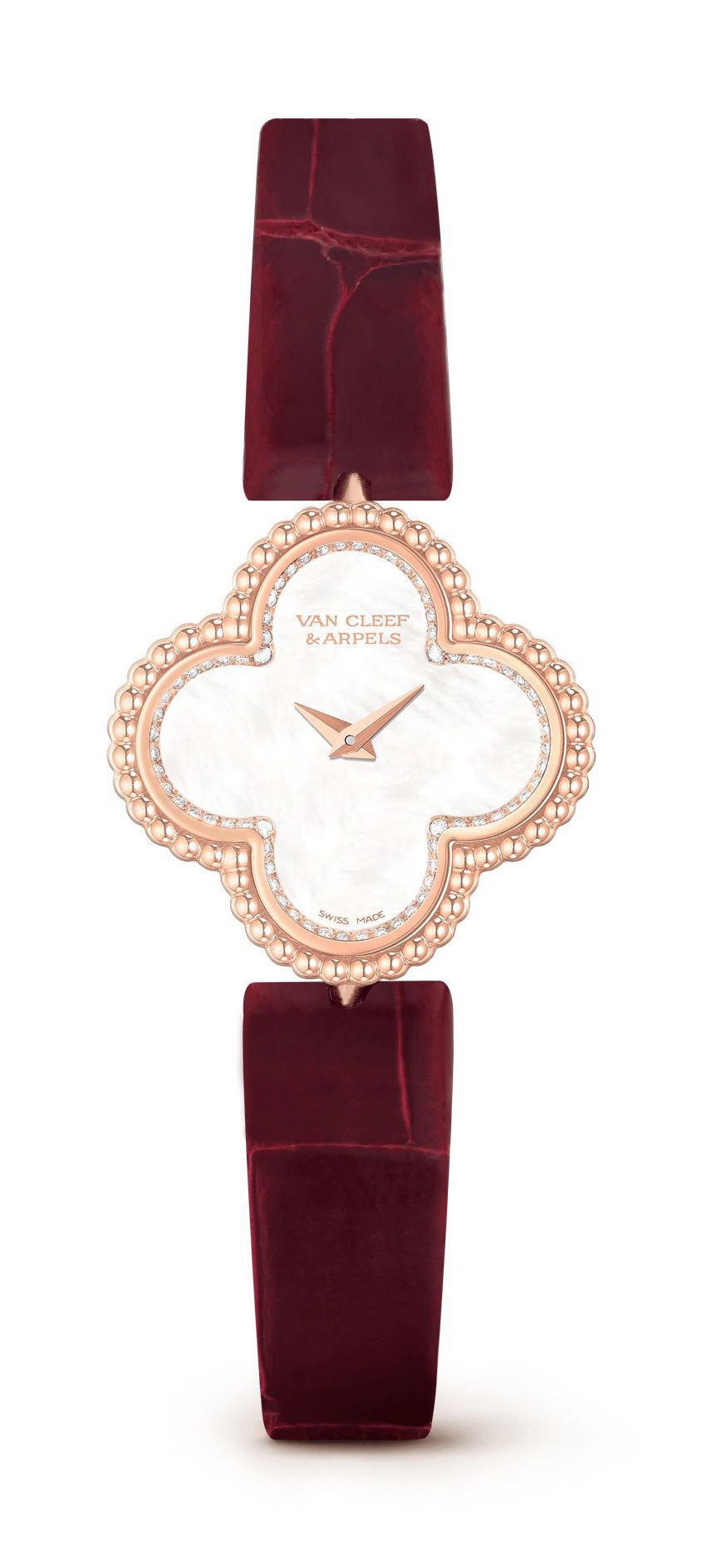 Van Cleef & Arpels Sweet Alhambra Watch luxury timepiece - detailed view