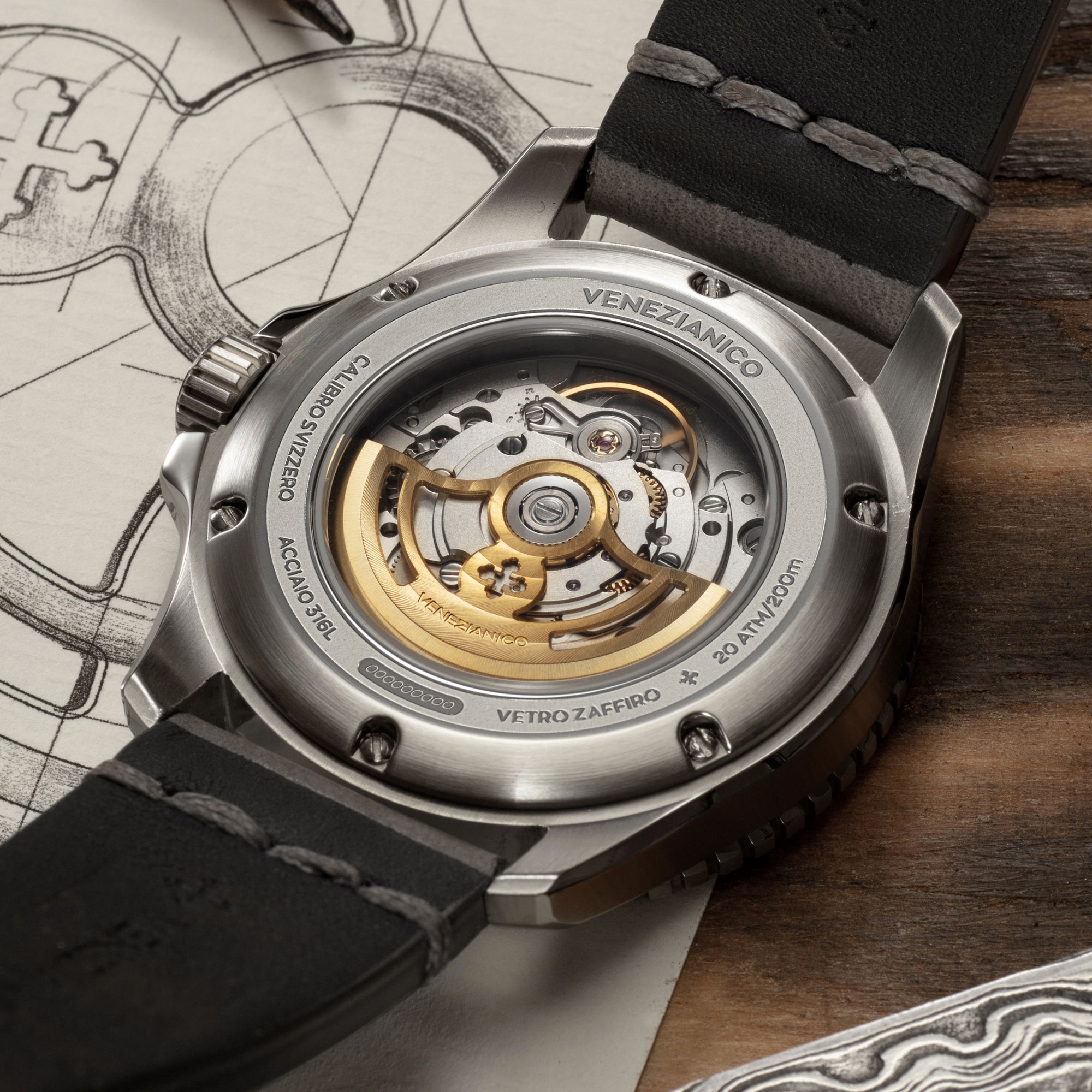 Venezianico Nereide Damasco - View 3