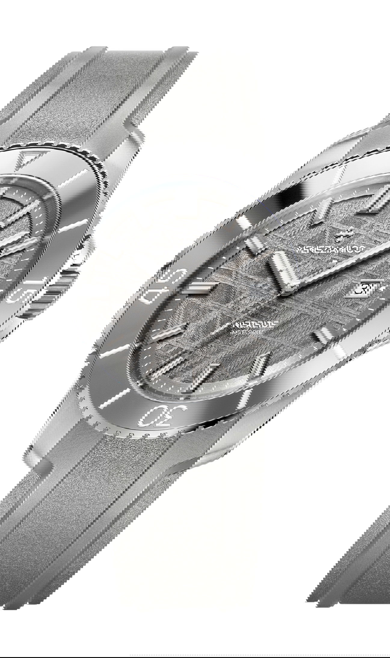 Venezianico Nereide Meteorite Limited Edition luxury timepiece - detailed view