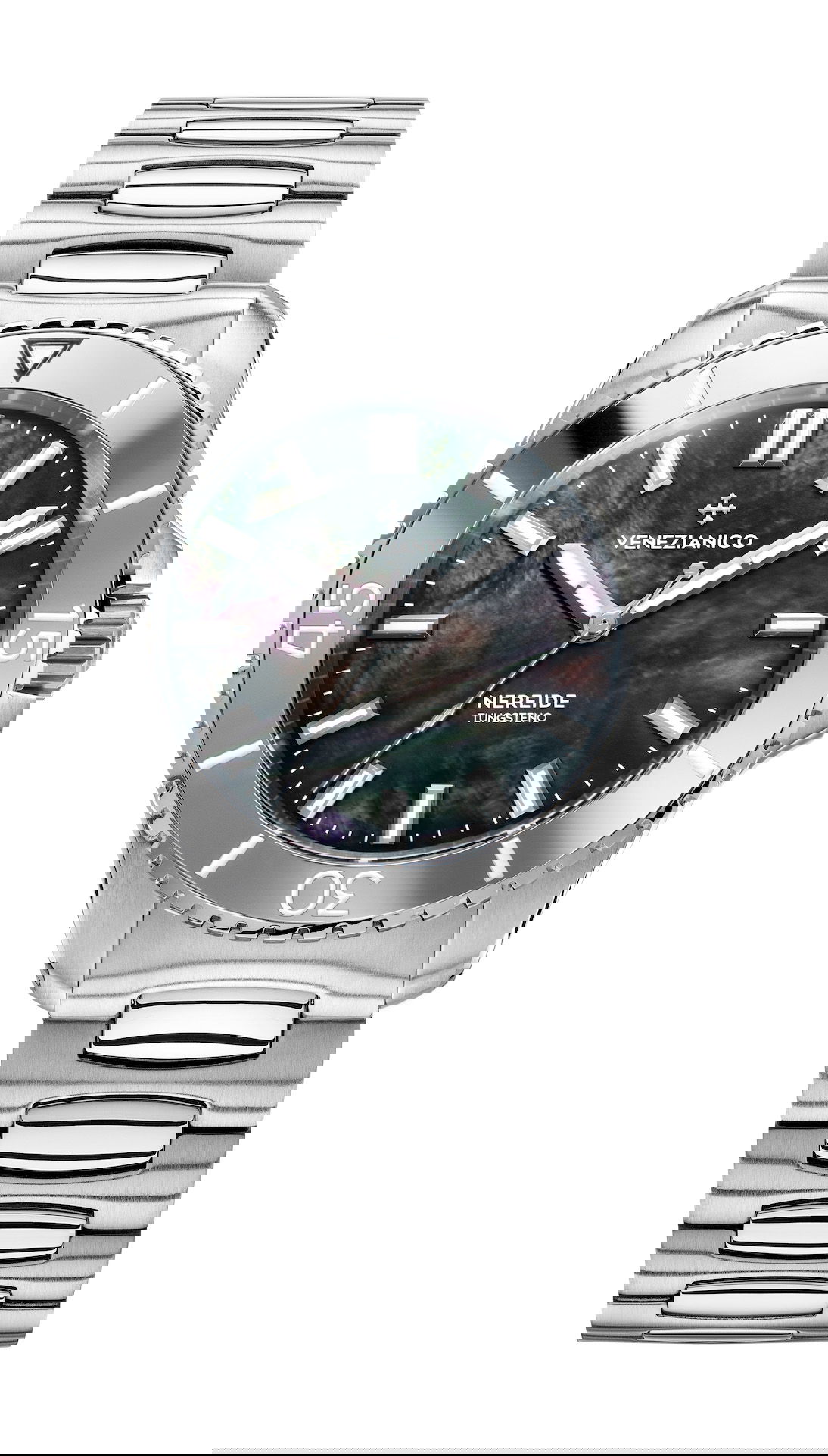 Venezianico Nereide Tungsteno 39 luxury timepiece - detailed view