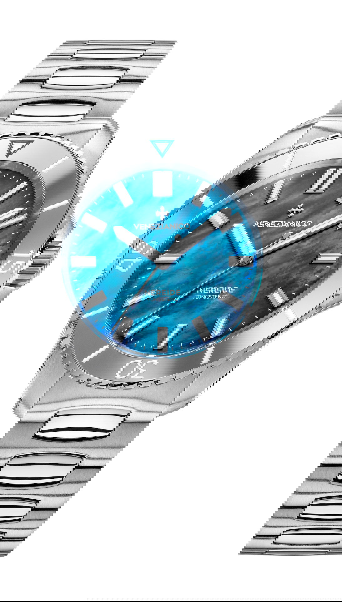 Venezianico Nereide Tungsteno 39 luxury timepiece - detailed view