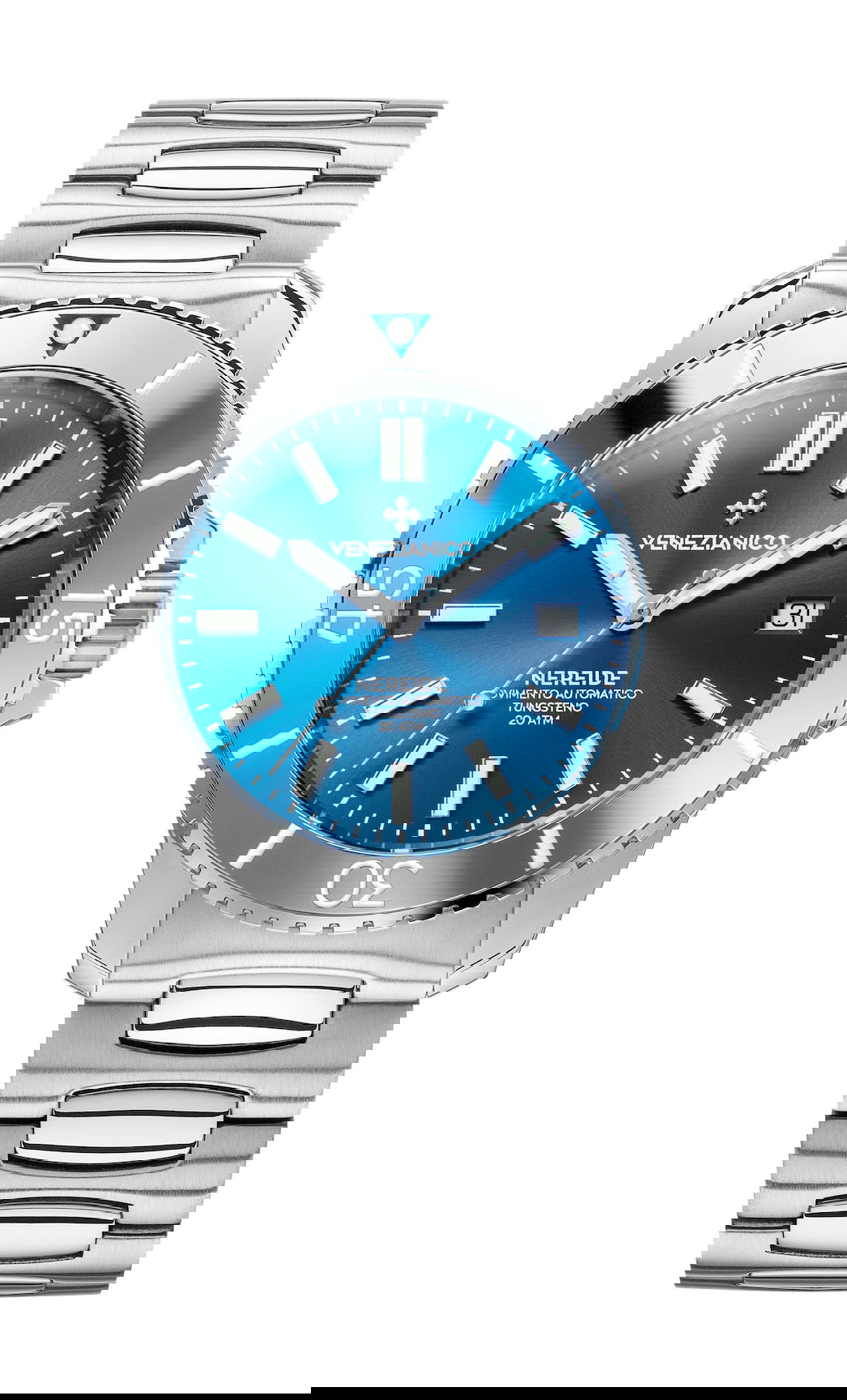 Venezianico Nereide Tungsteno 42 luxury timepiece - detailed view