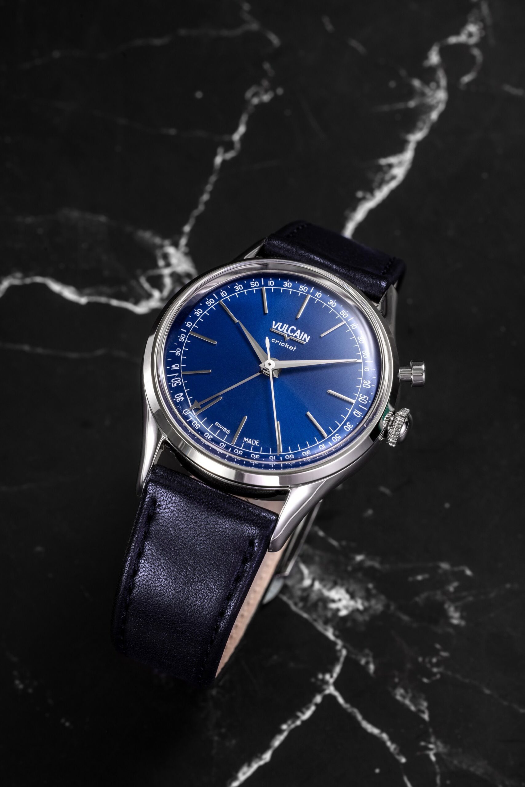 Vulcain Cricket President Blue - View 2