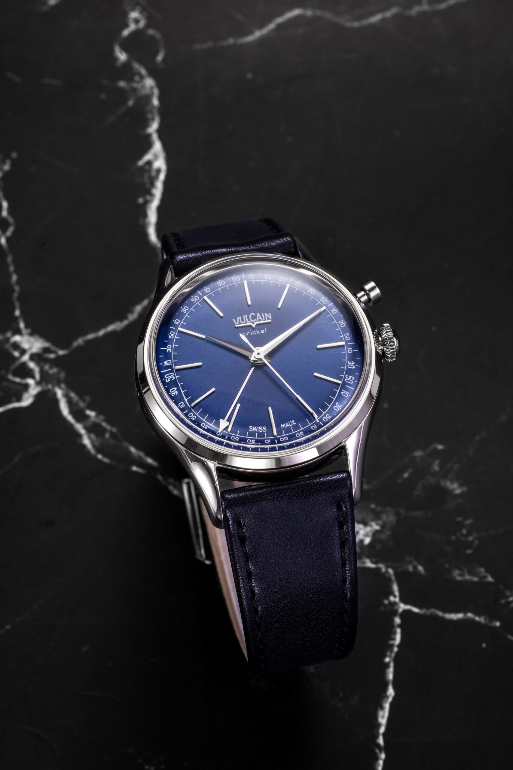 Vulcain Cricket President Blue - View 3