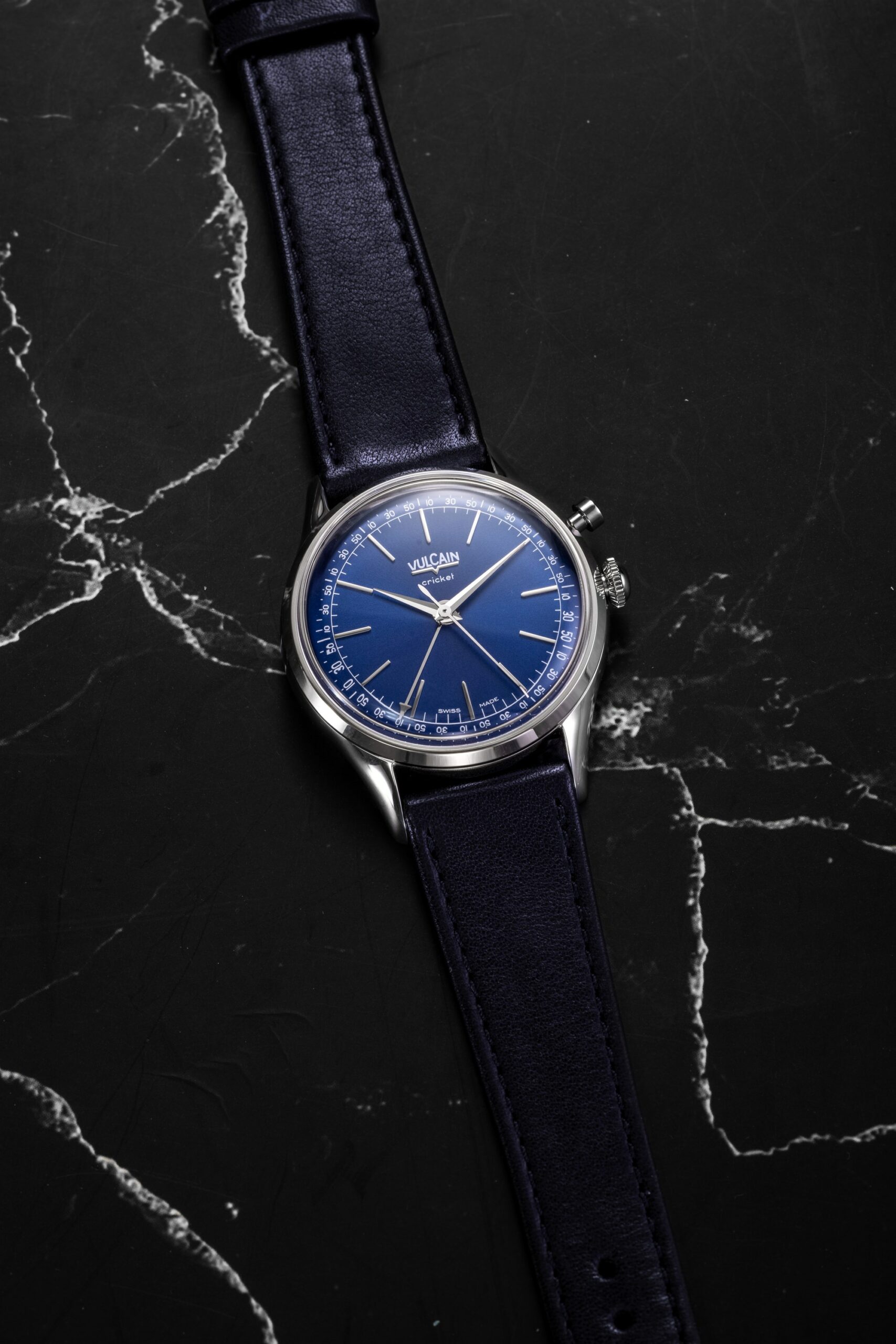 Vulcain Cricket President Blue - View 2