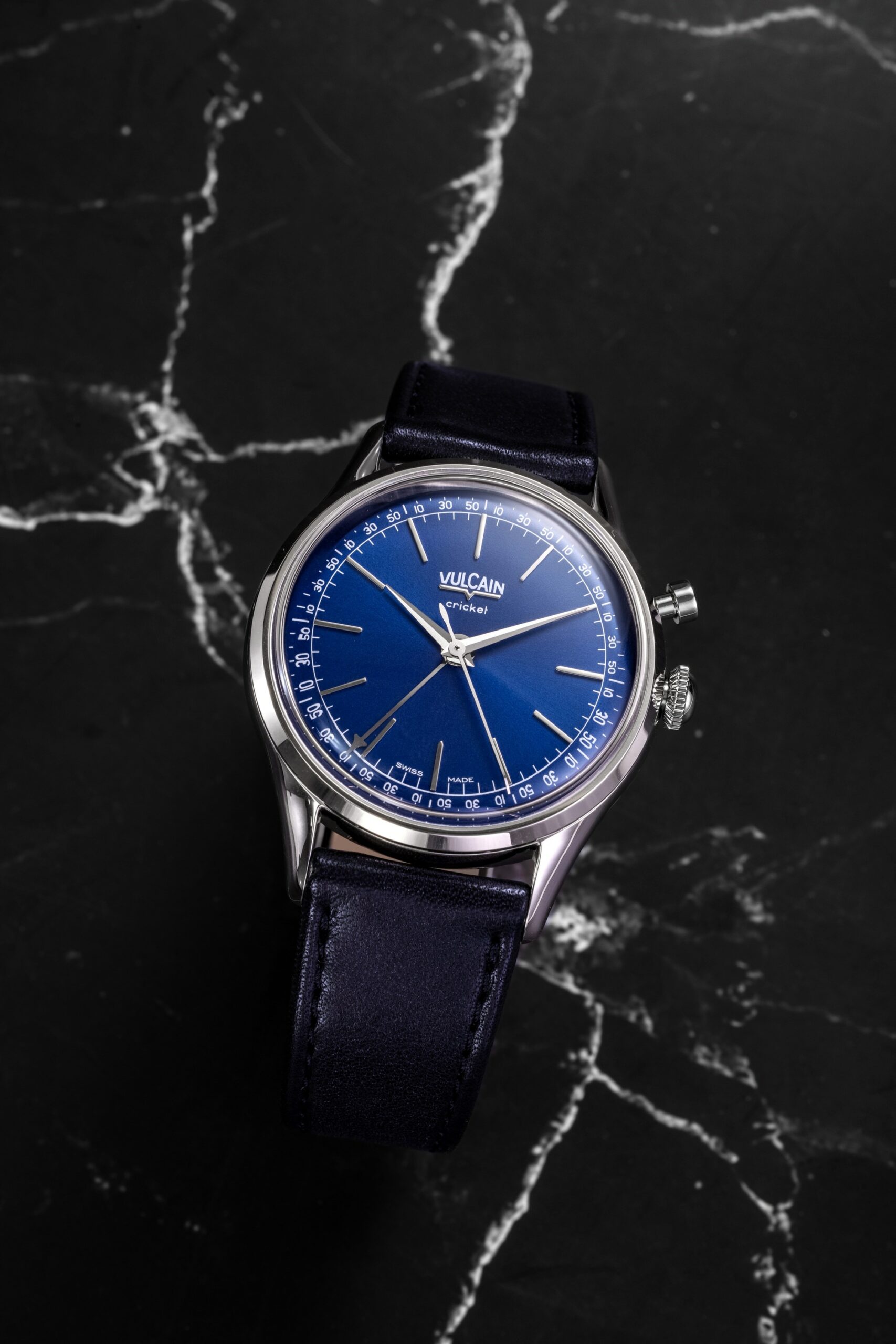 Vulcain Cricket President Blue - View 3