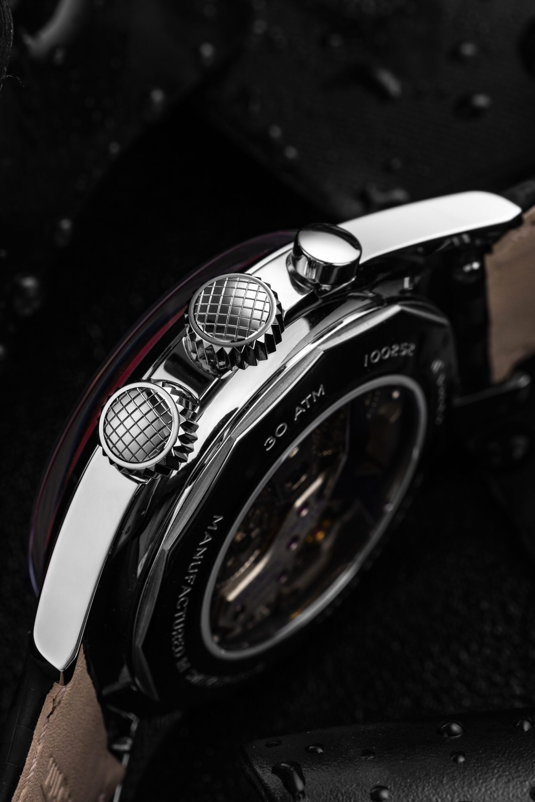 Vulcain Nautical Black White Luminova - View 2