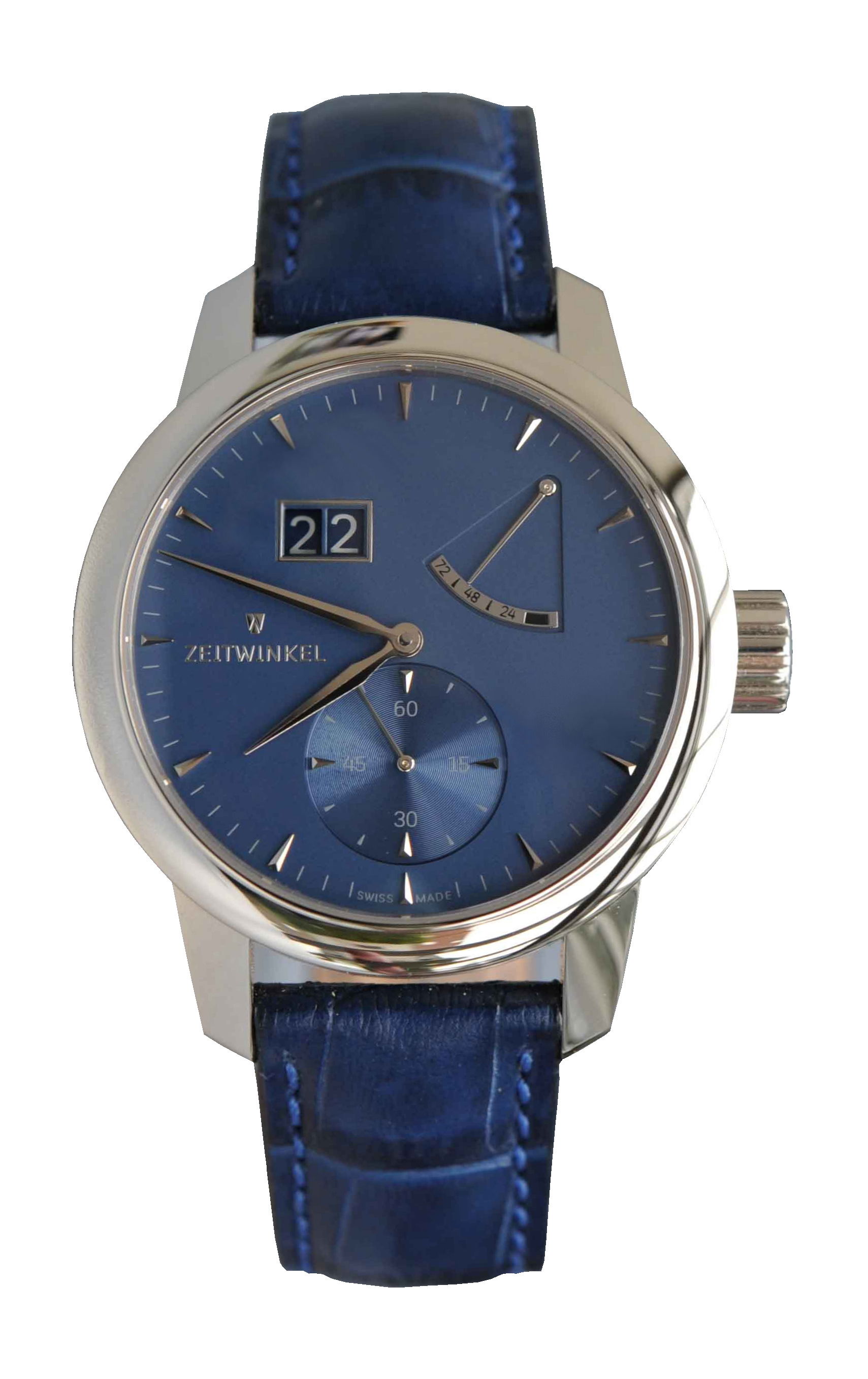 Zeitwinkel 273° blue watch