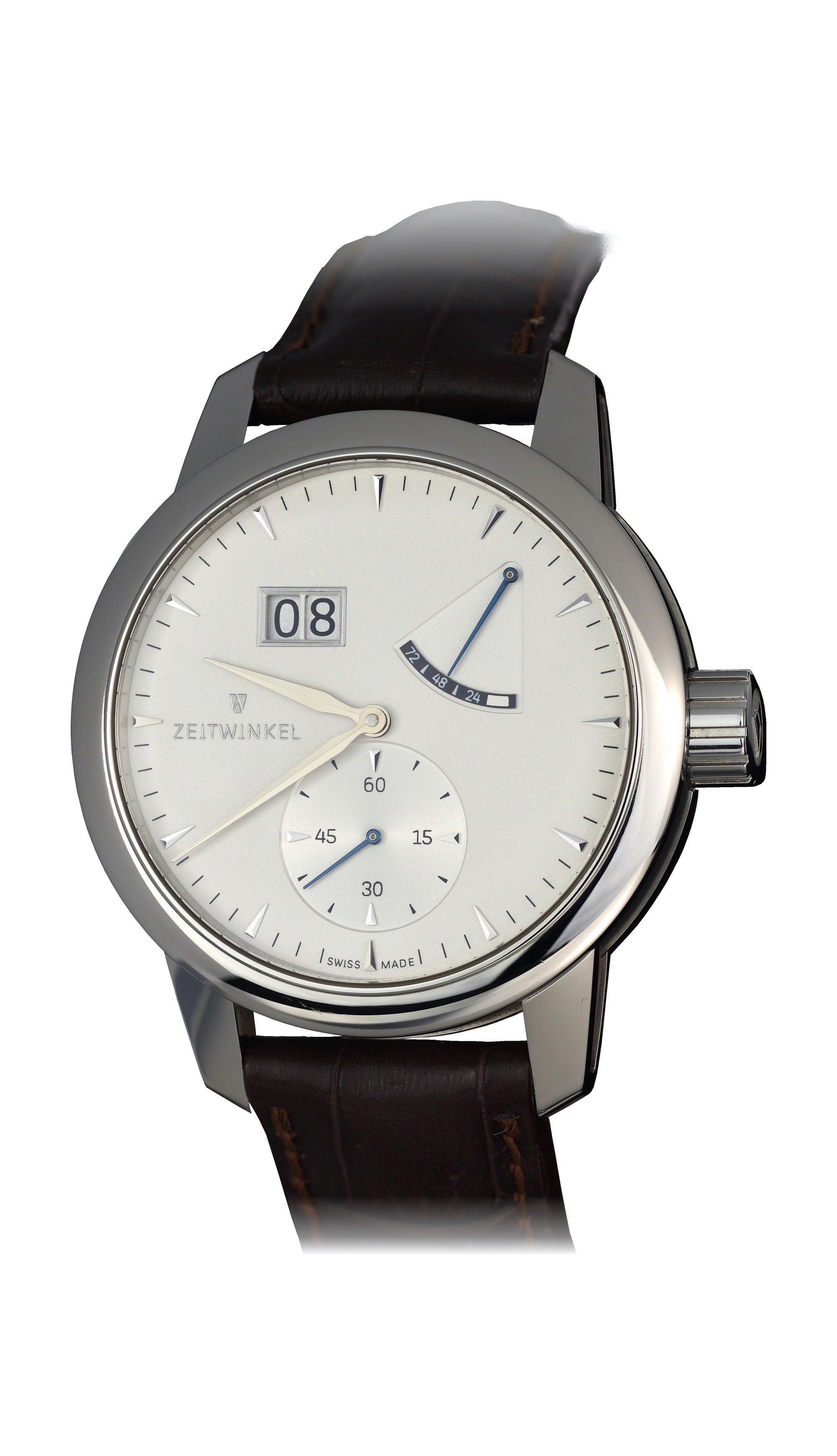 Zeitwinkel 273° silver watch