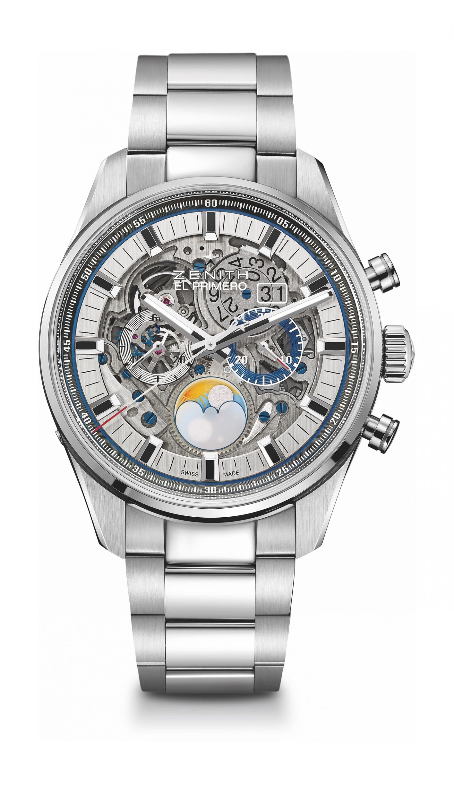 Zenith Chronomaster El Primero Grande Date Full Open watch