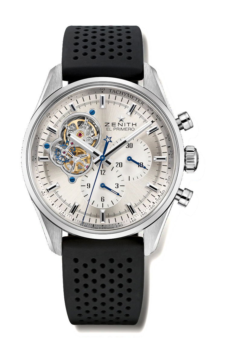 Zenith Chronomaster El Primero Open luxury timepiece - detailed view