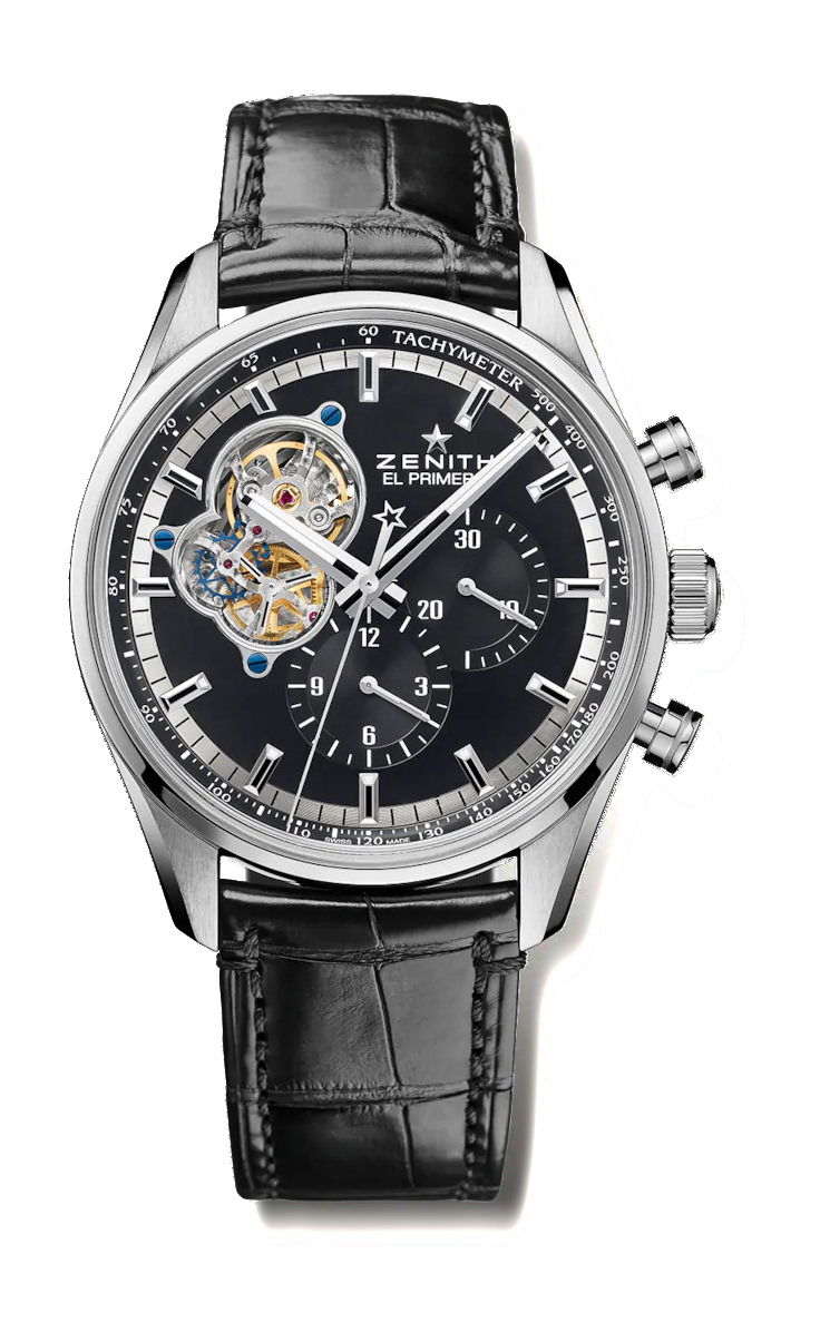 Zenith Chronomaster El Primero Open luxury timepiece - detailed view
