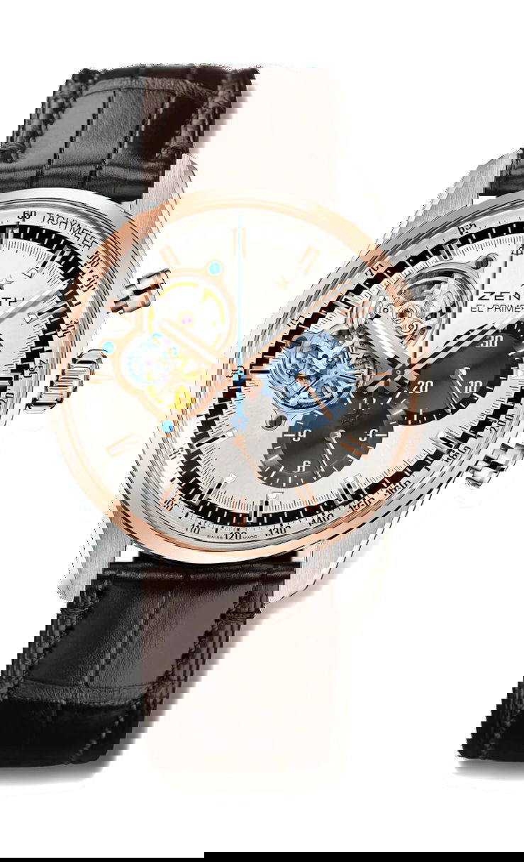 Zenith Chronomaster El Primero Open luxury timepiece - detailed view