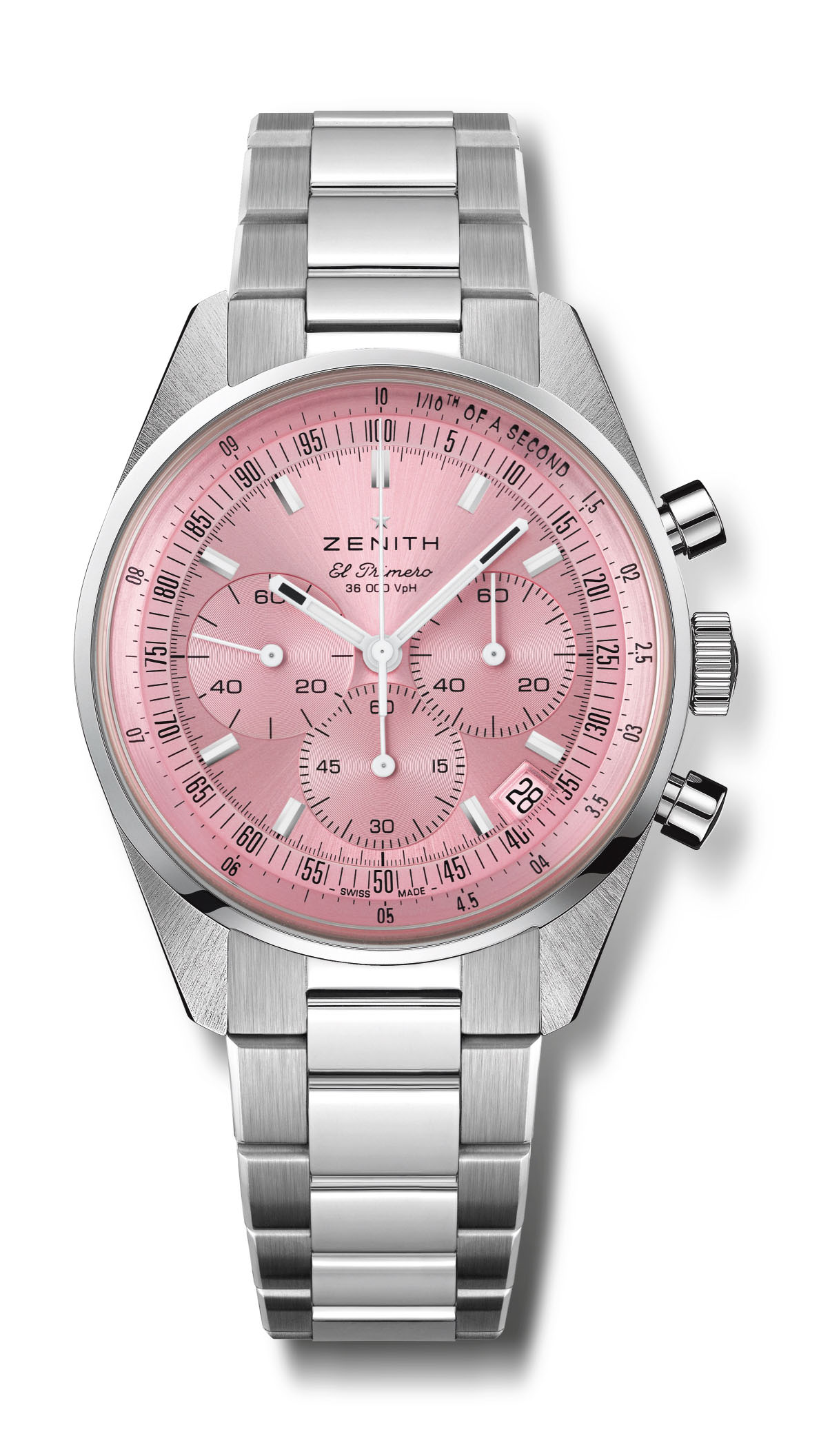 Zenith Chronomaster Original Pink luxury timepiece - detailed view
