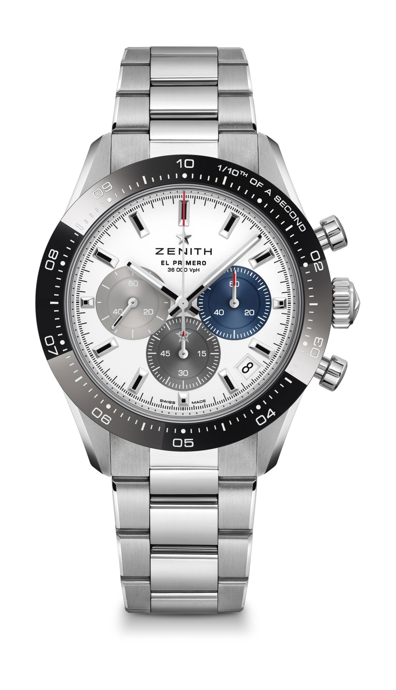 Zenith Chronomaster Sport luxury timepiece - detailed view
