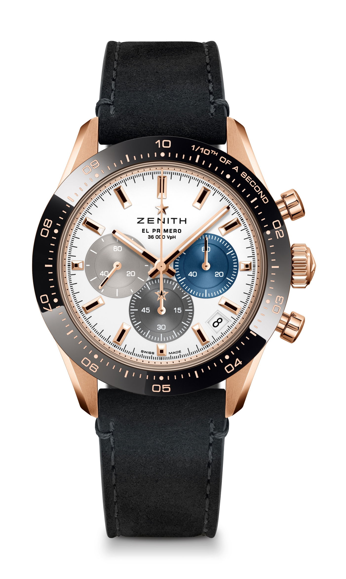 Zenith Chronomaster Sport luxury timepiece - detailed view