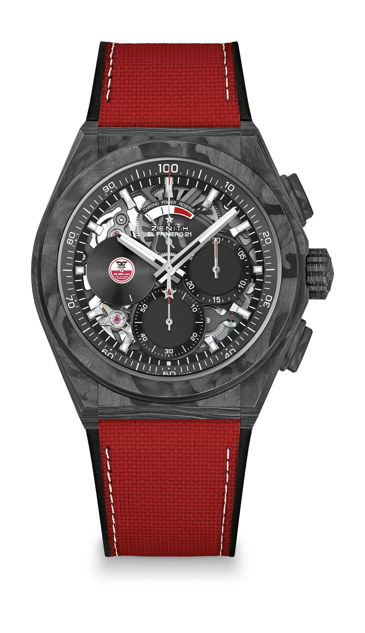 Zenith Defy 21 Carl Cox Edition luxury timepiece - detailed view