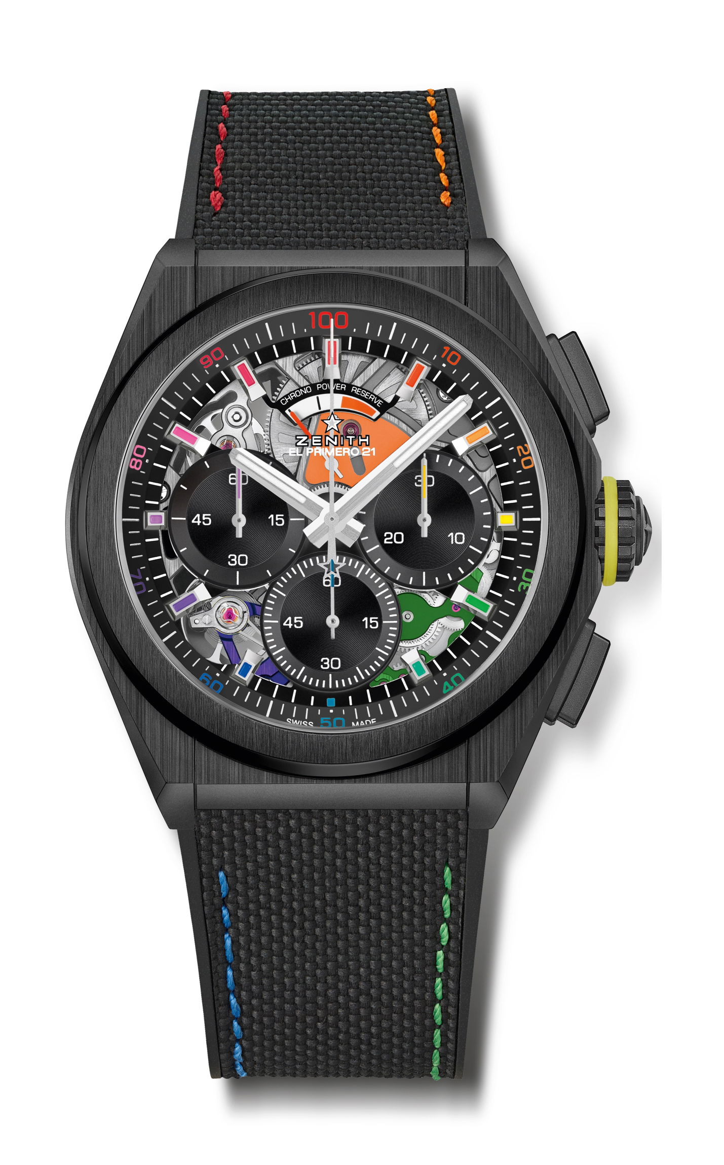 Zenith Defy 21 Chroma II luxury timepiece - detailed view