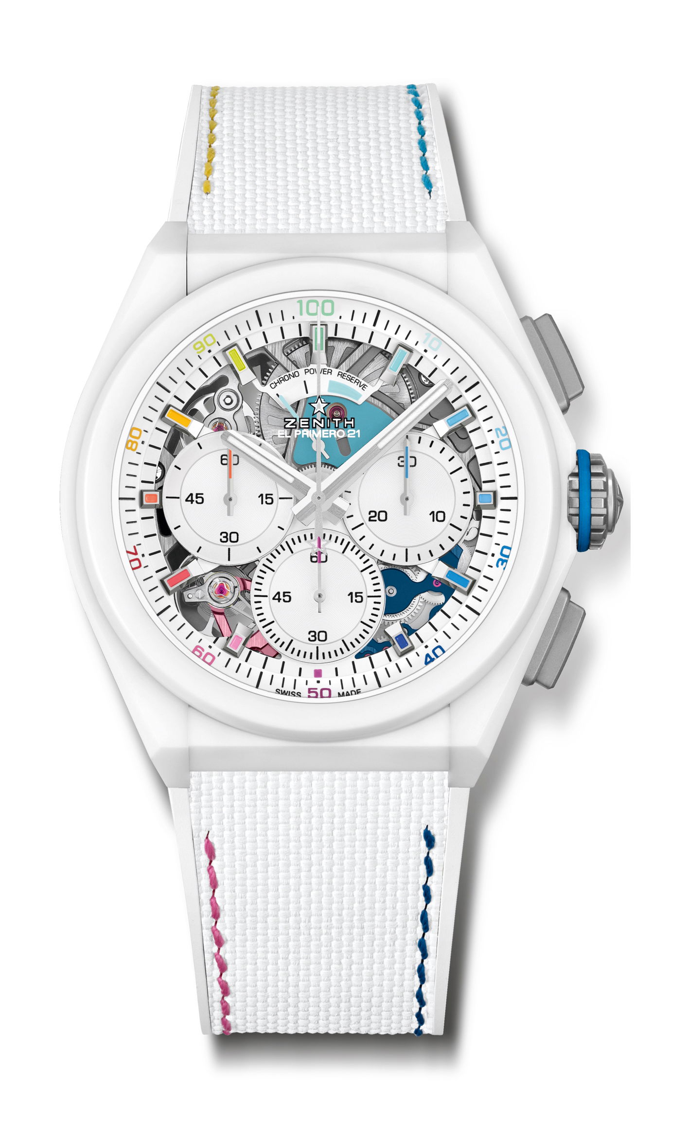 Zenith Defy 21 Chroma II luxury timepiece - detailed view