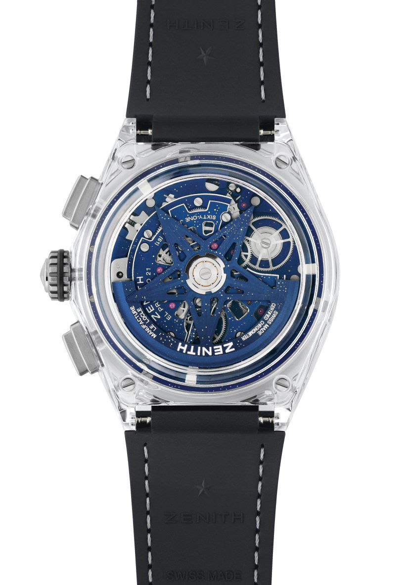 Zenith Defy 21 Double Tourbillon Sapphire - View 2