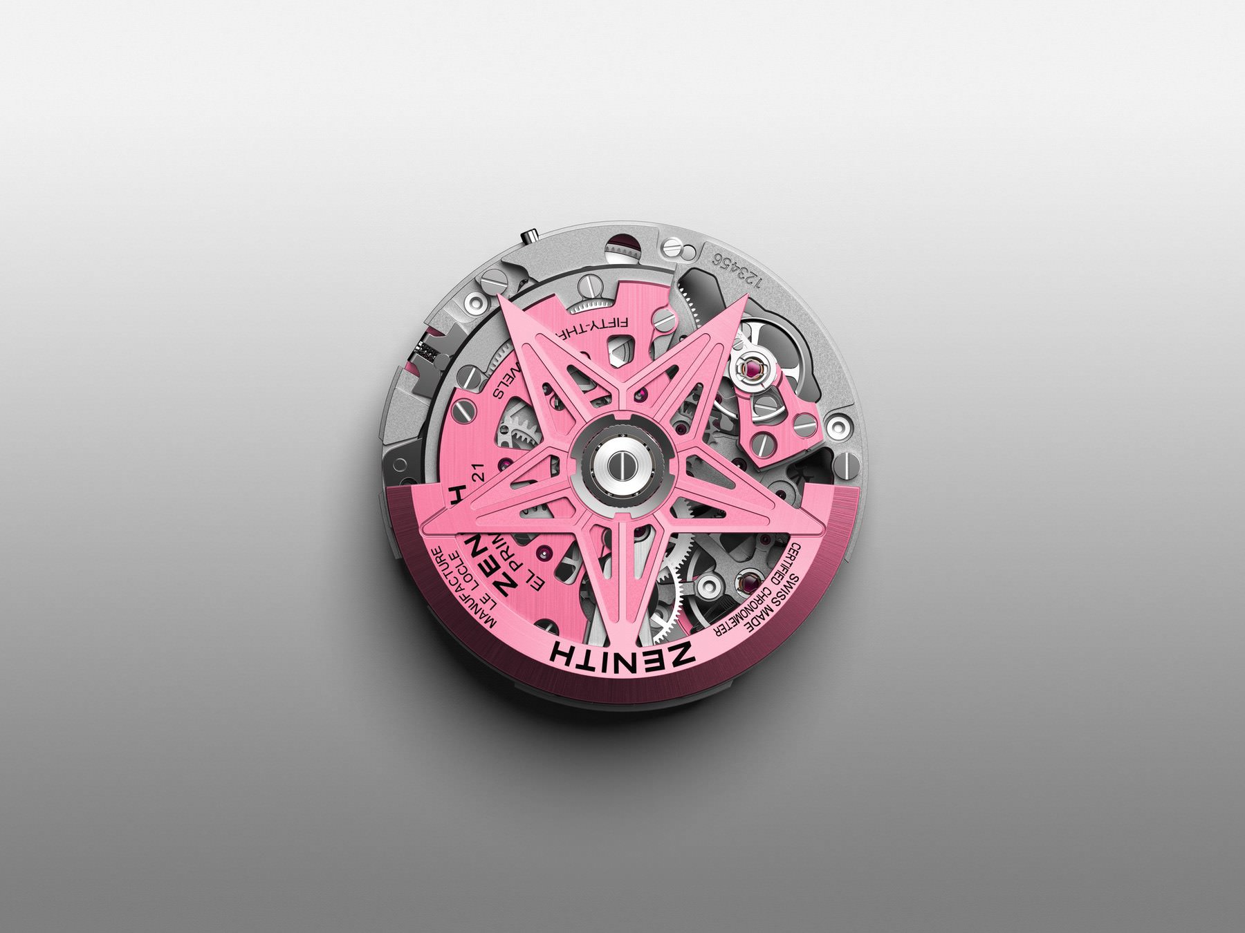 Zenith Defy 21 Pink Edition - View 2