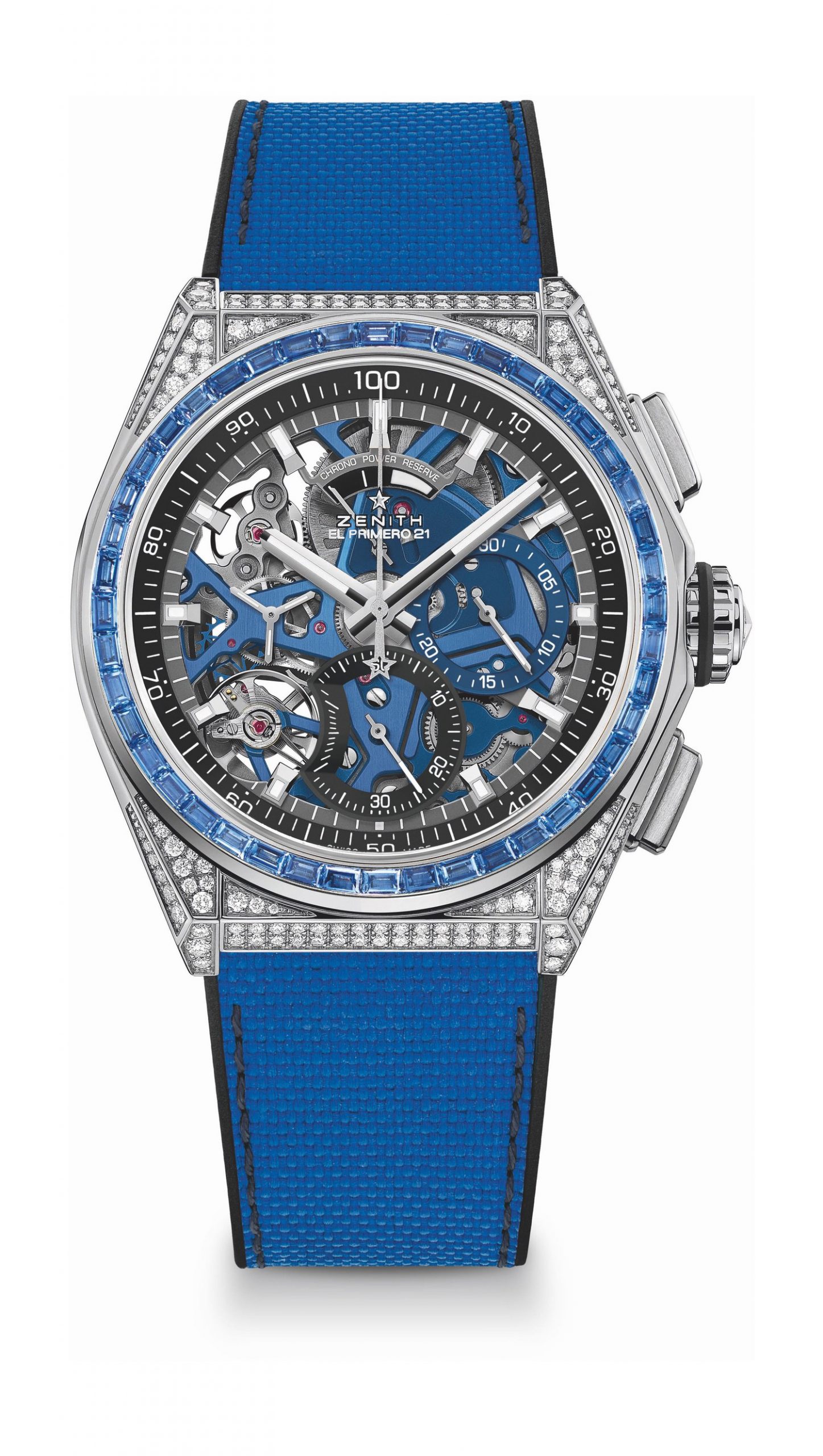 Zenith Defy 21 Spectrum luxury timepiece - detailed view