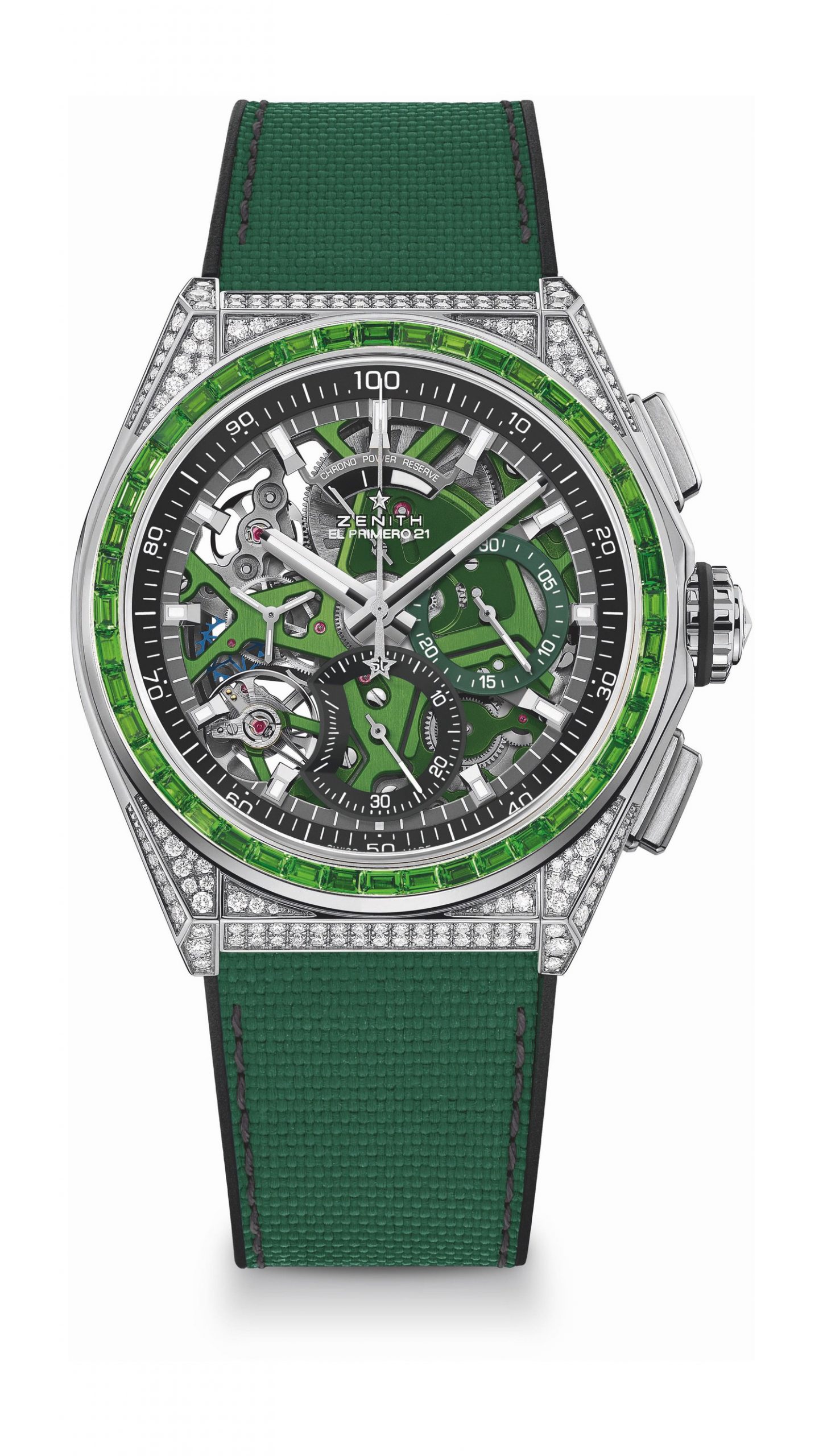 Zenith Defy 21 Spectrum luxury timepiece - detailed view