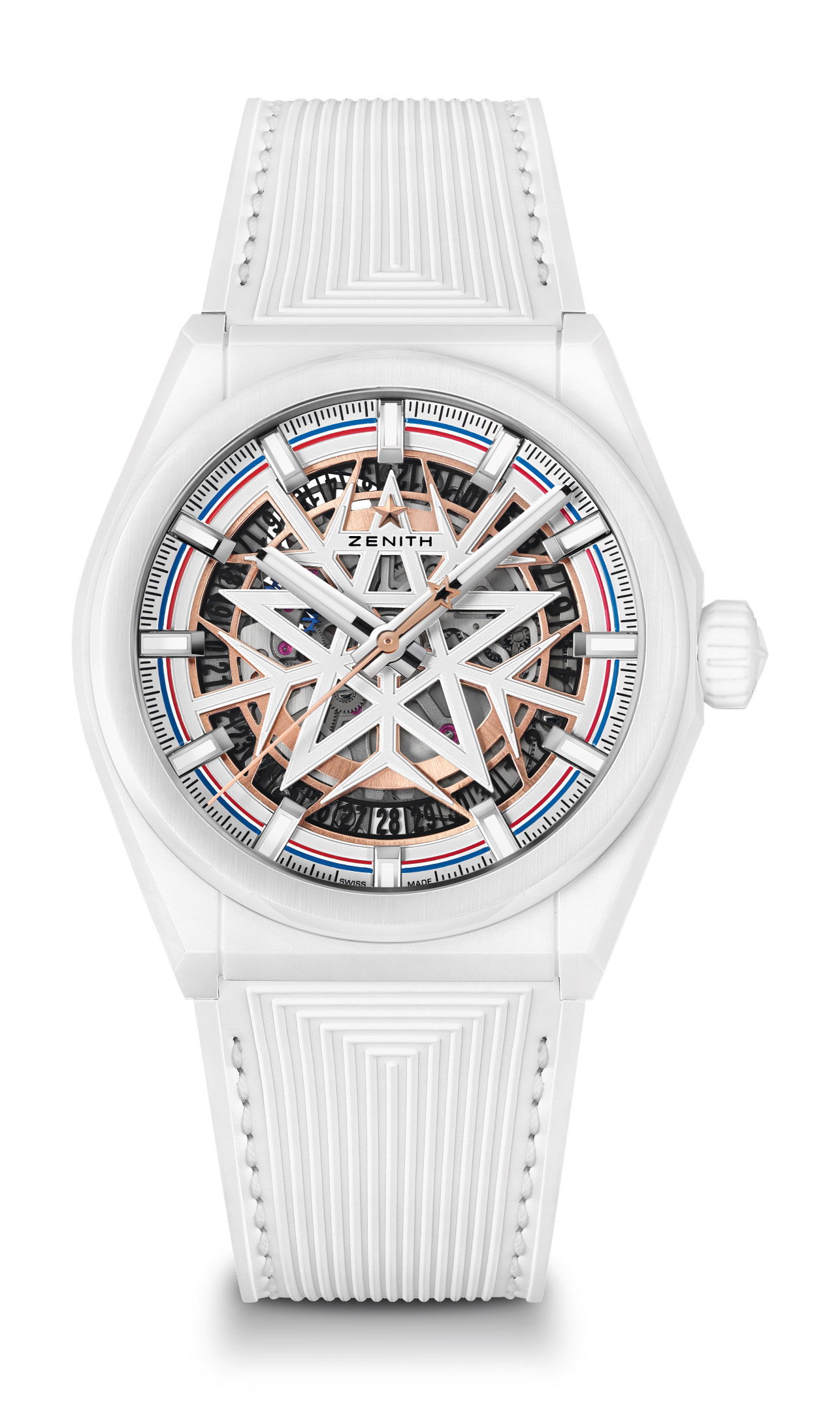 Zenith Defy Classic Fusalp luxury timepiece - detailed view