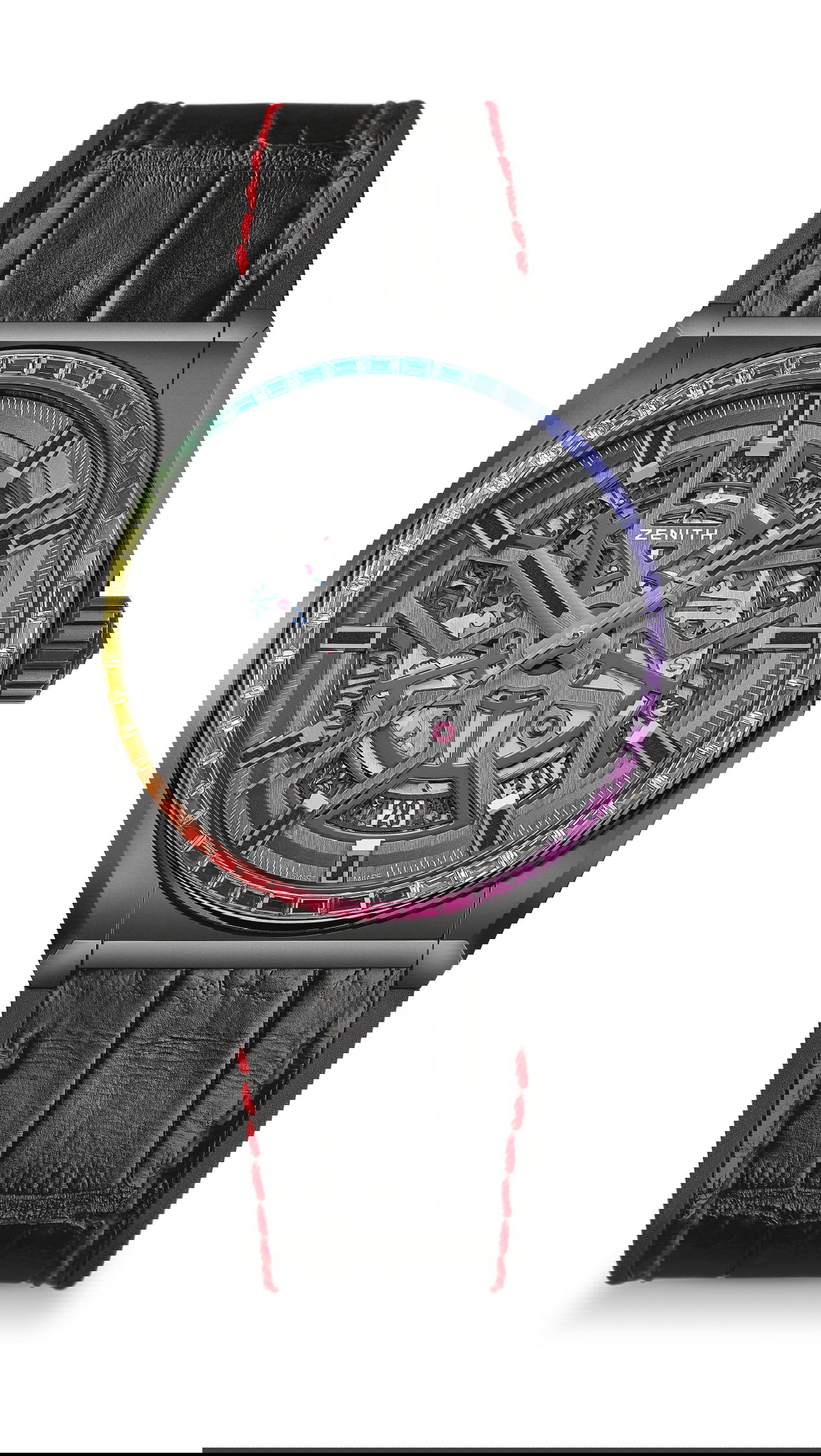 Zenith Defy Classic Rainbow luxury timepiece - detailed view