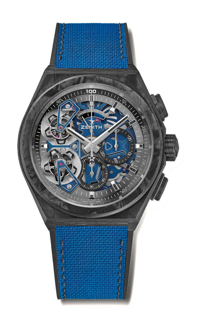 Zenith Defy Double Tourbillon luxury timepiece - detailed view