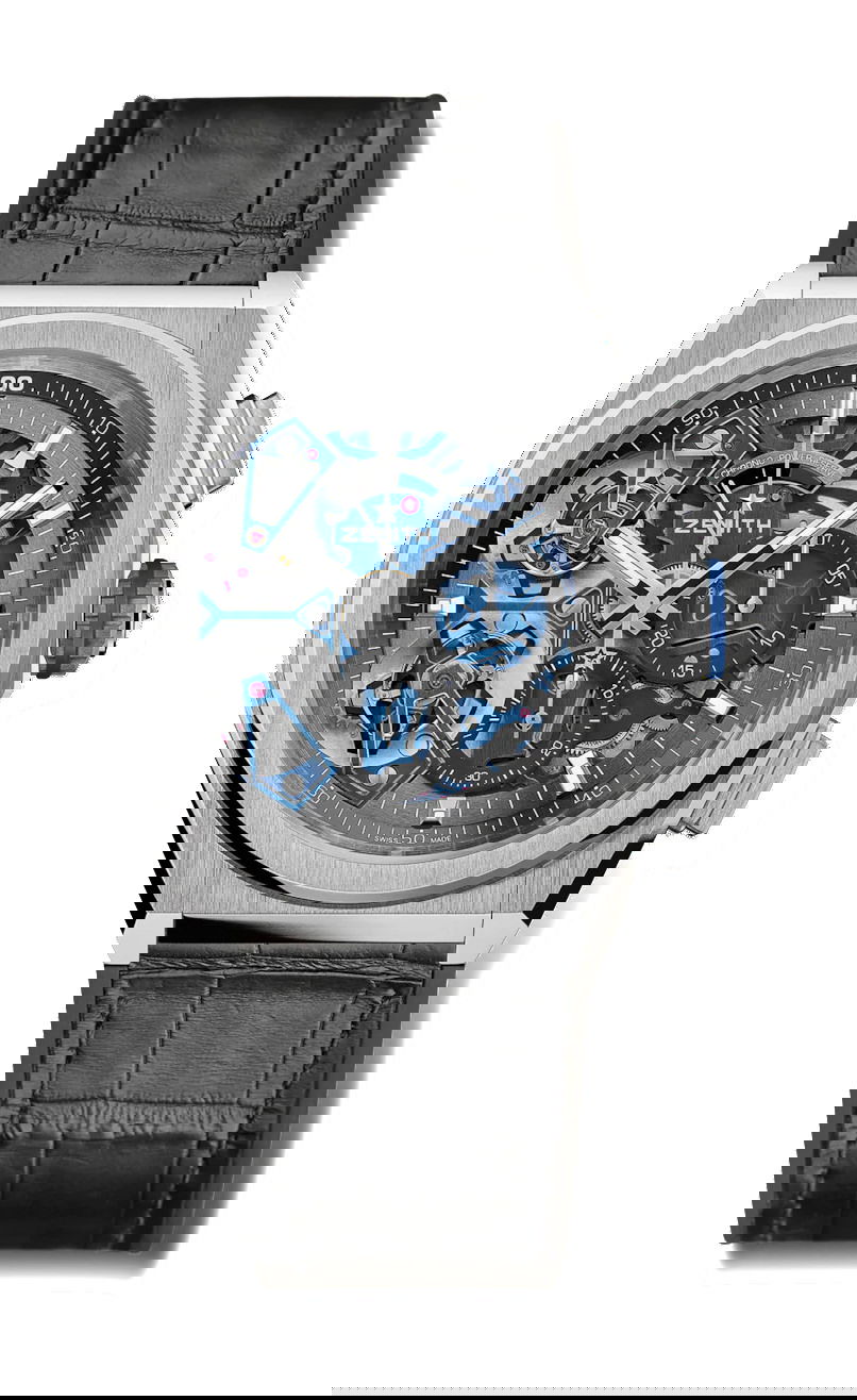 Zenith Defy Double Tourbillon luxury timepiece - detailed view