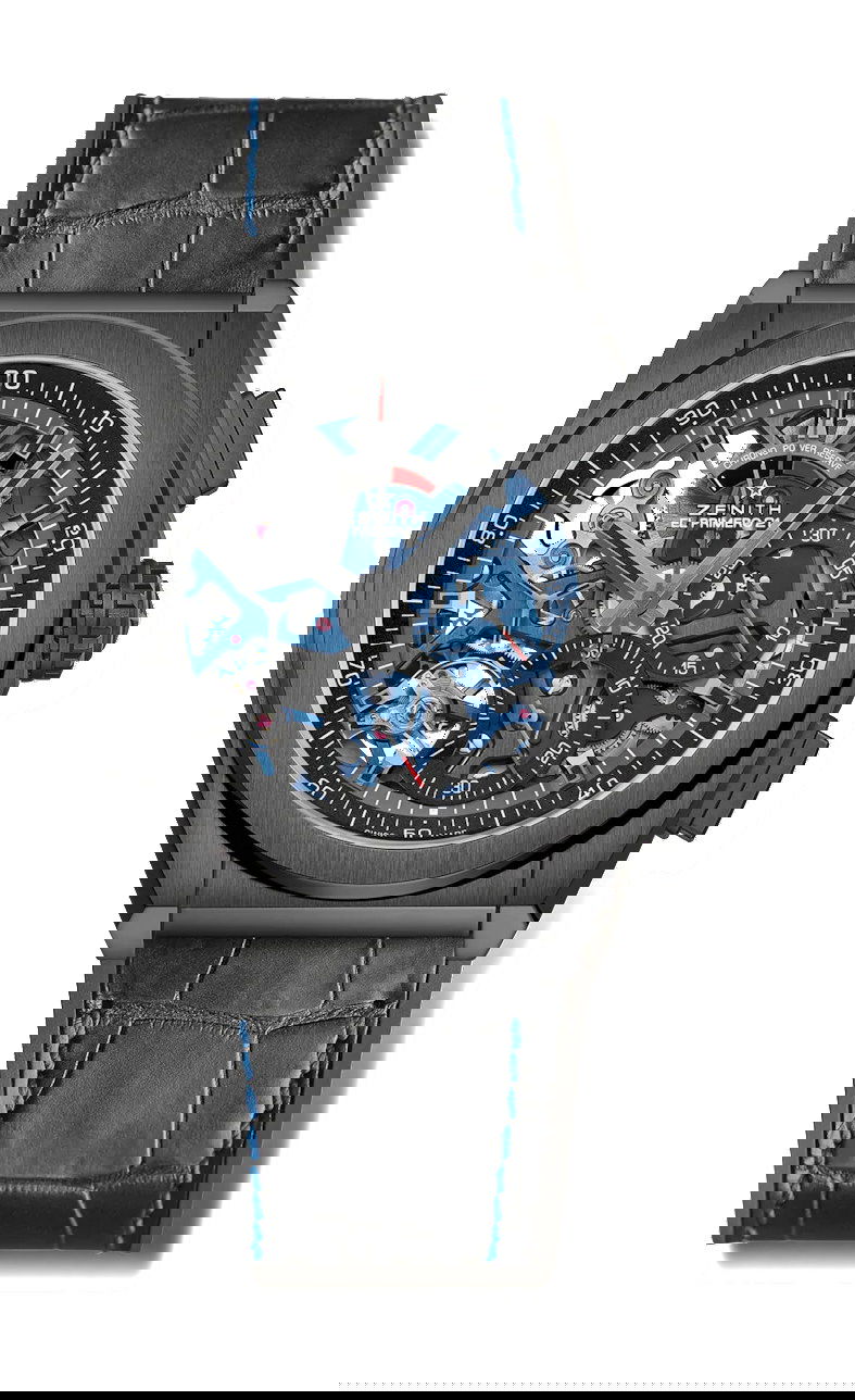 Zenith Defy El Primero 21 Boutique Edition luxury timepiece - detailed view