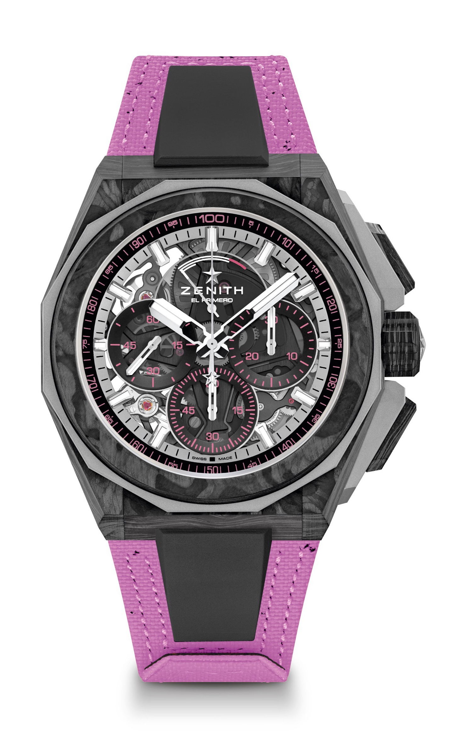 Zenith Defy Extreme E Energy x Prix luxury timepiece - detailed view
