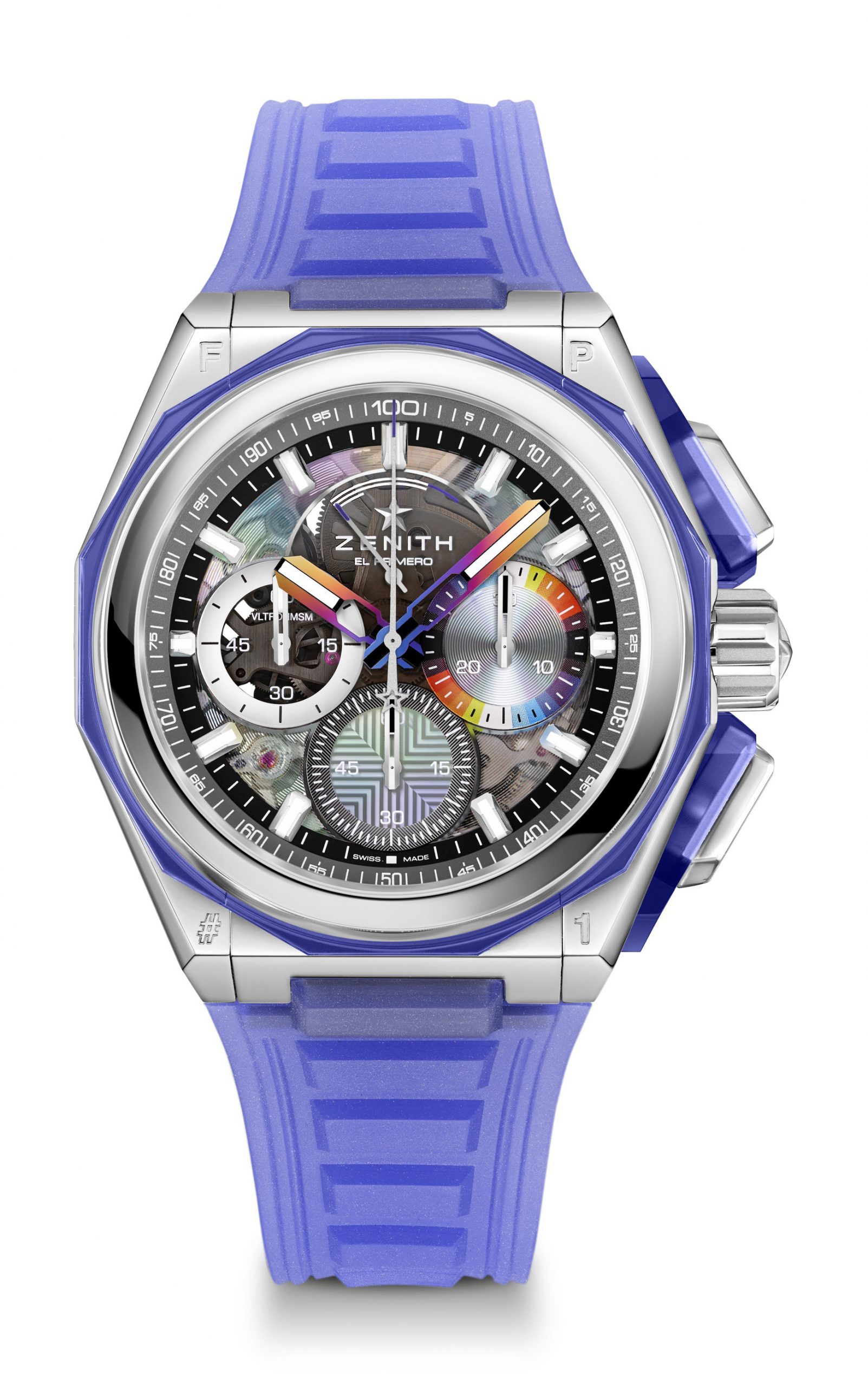 Zenith Defy Extreme Felipe Pantone luxury timepiece - detailed view