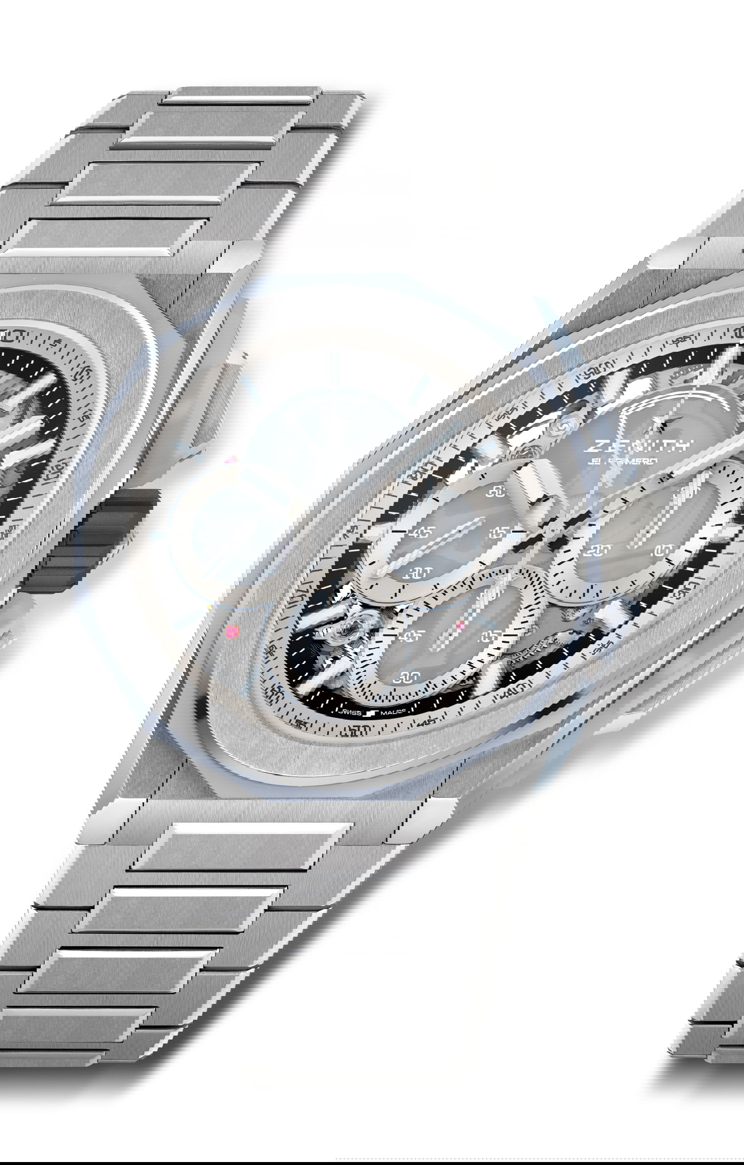Zenith Defy Extreme Glacier luxury timepiece - detailed view