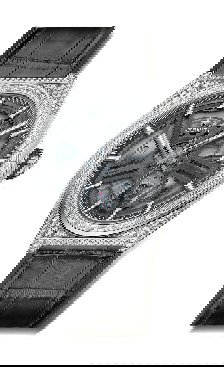Zenith Defy Inventor Greater China luxury timepiece - detailed view