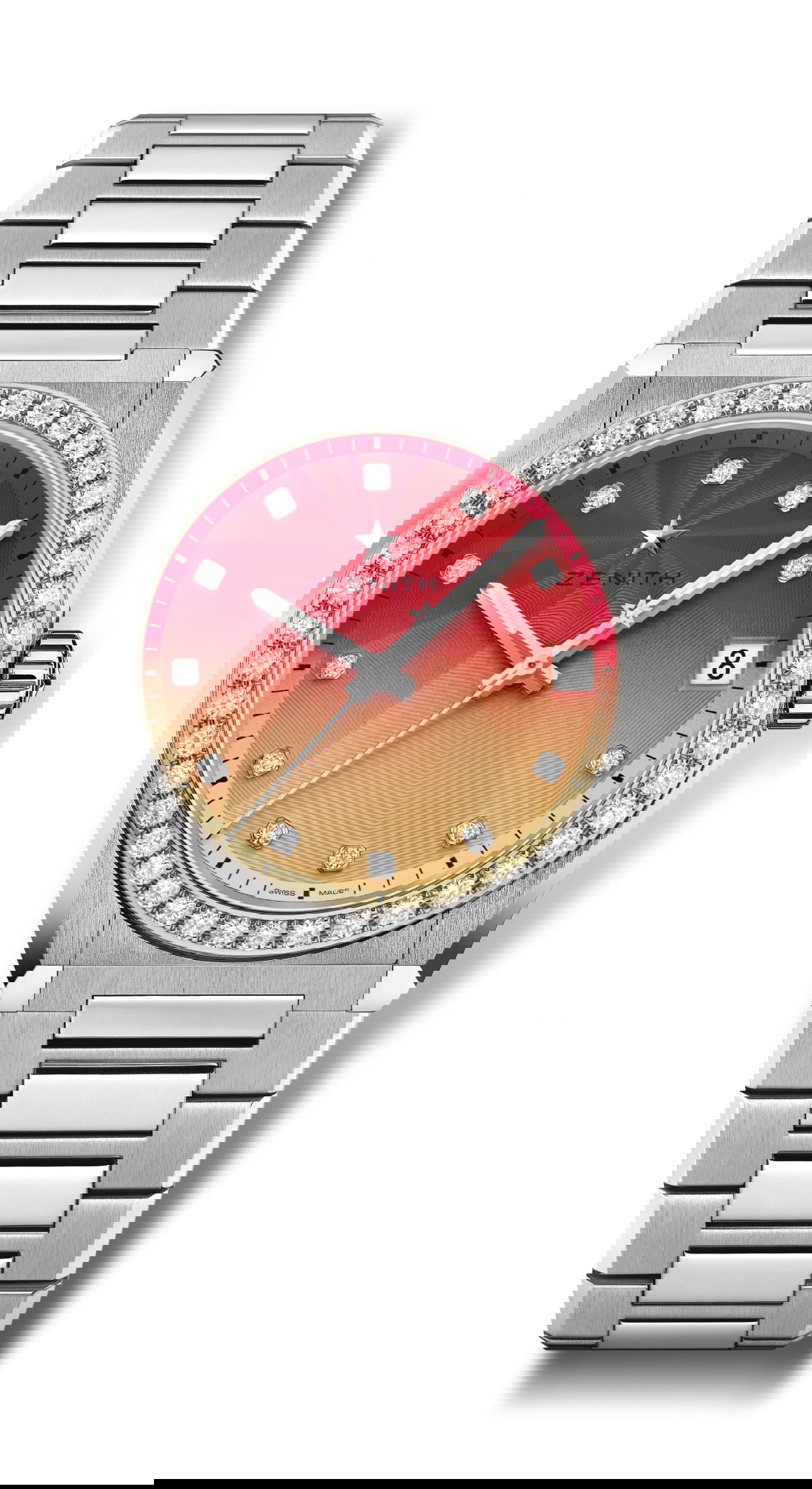 Zenith Defy Midnight Sunset luxury timepiece - detailed view
