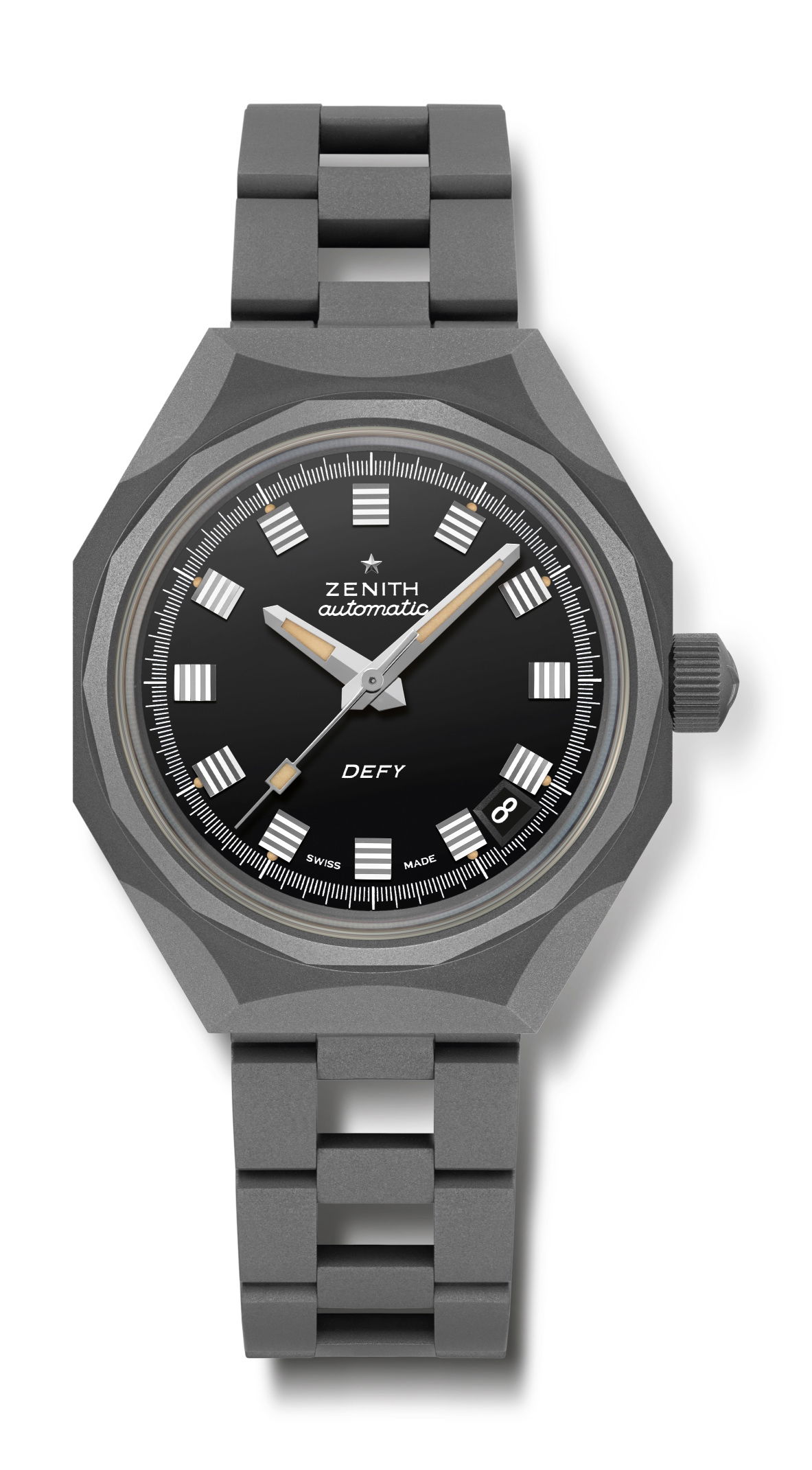 Zenith Defy Revival Shadow luxury timepiece - detailed view