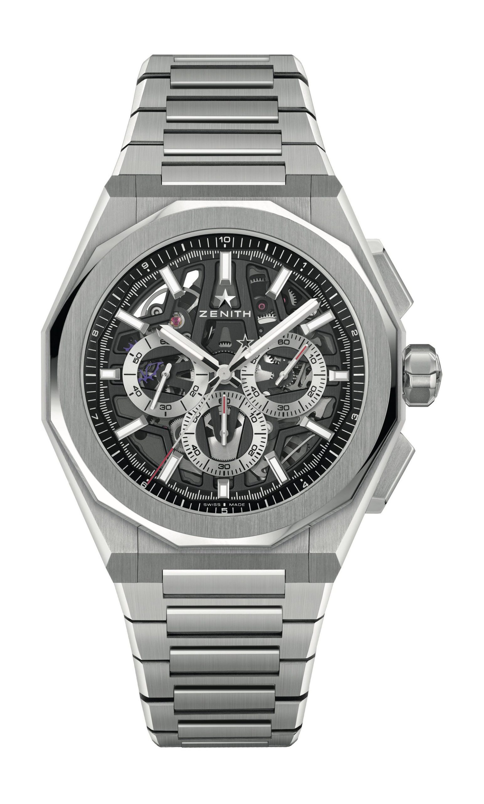Zenith DEFY Skyline Chronograph Skeleton luxury timepiece - detailed view