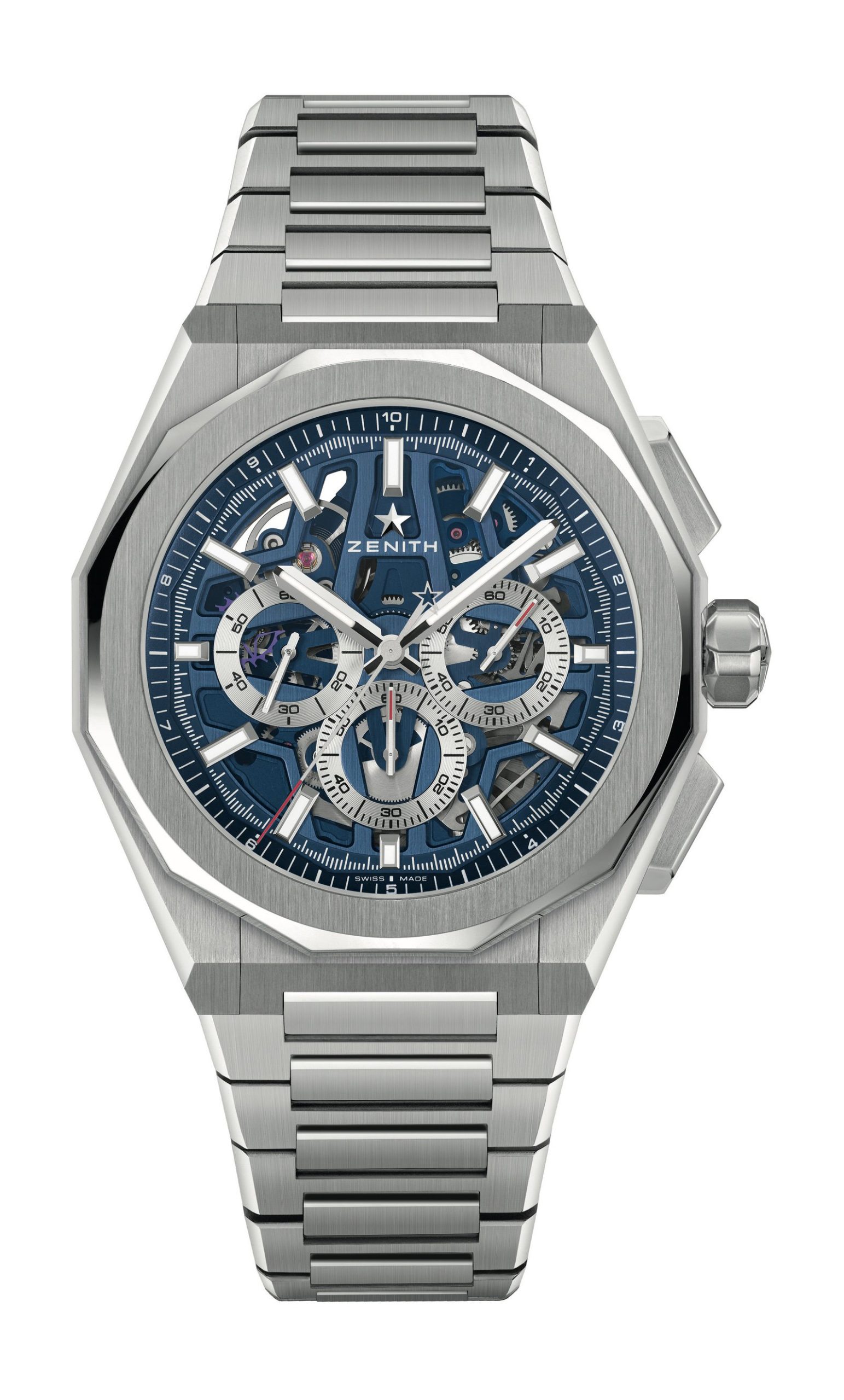 Zenith DEFY Skyline Chronograph Skeleton luxury timepiece - detailed view
